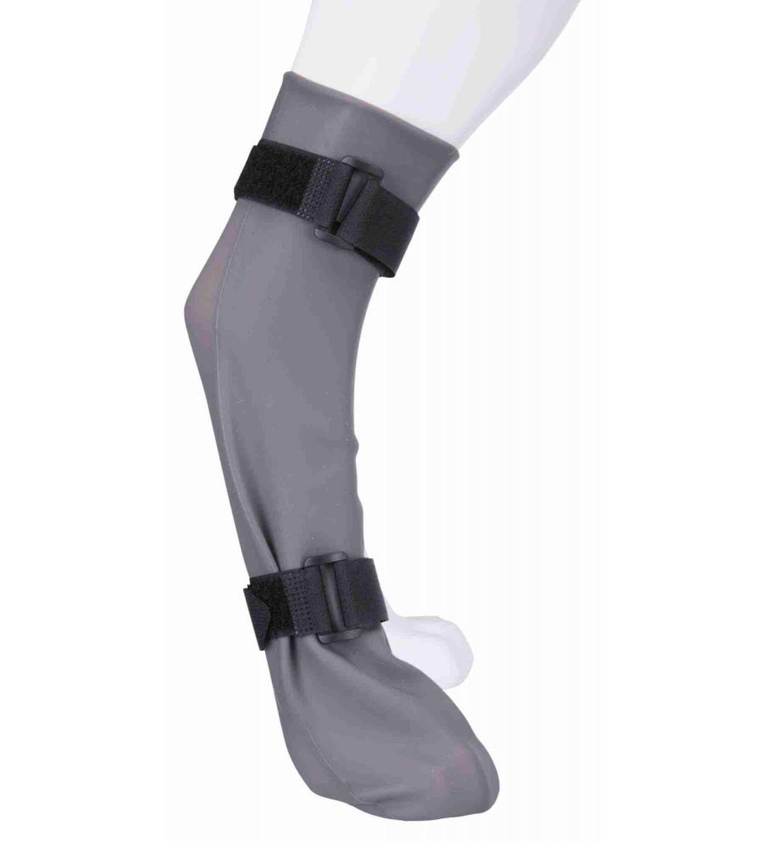 Trixie 19433 Silicone Protective Sock - Grey | Size L (10 cm/40 cm) | International Shipping Available - Buy Online on GoSupps.com