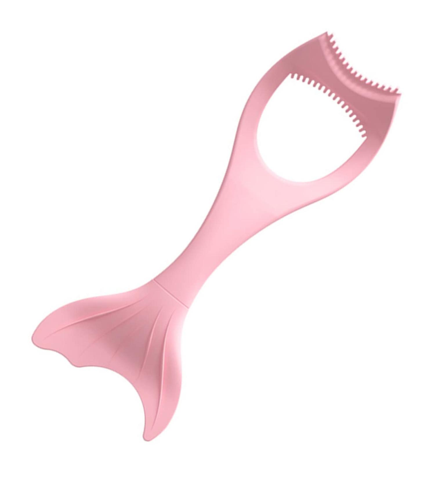 DOITOOL Mascara Brush Makeup Stickers Guard Eyelashes Brush Women Silicone Eyeliner Aid Mermaid Tail Eyelashes Eyeliner Shield Beauty Tools Woman Silica Gel Multifunction Pink Drawing Tool 15X5.7CM Pink - Buy Online on GoSupps.com