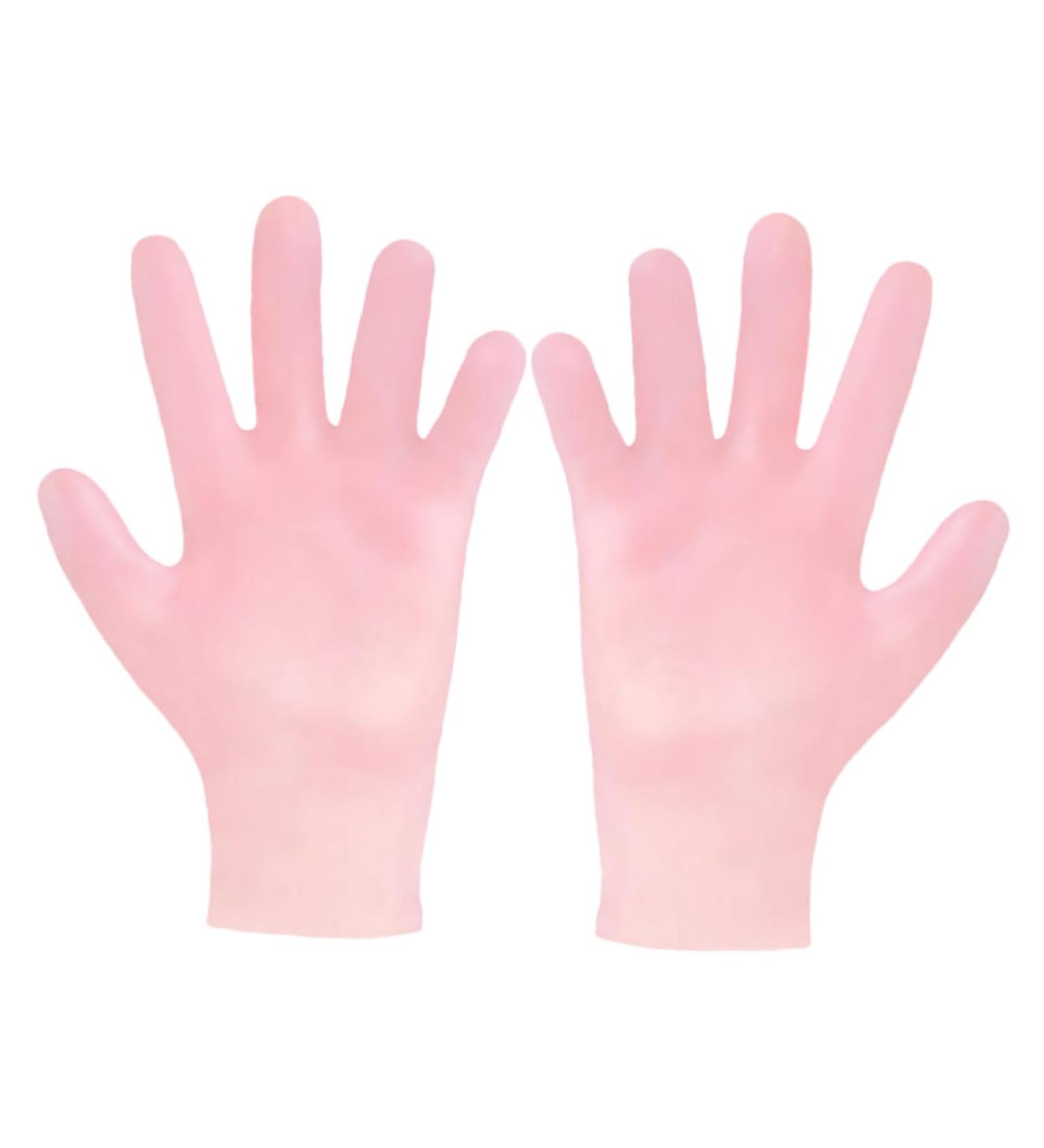 minkissy 1 Pair moisturizing moisturizing Gloves Dry Hands moisturizing Hand Gloves whitening Hand Soft exfoliating Hand Gloves Miss Repair Anti-Crack Water Proof Dry Rough Skin Glove 21x13cm - Buy Online on GoSupps.com