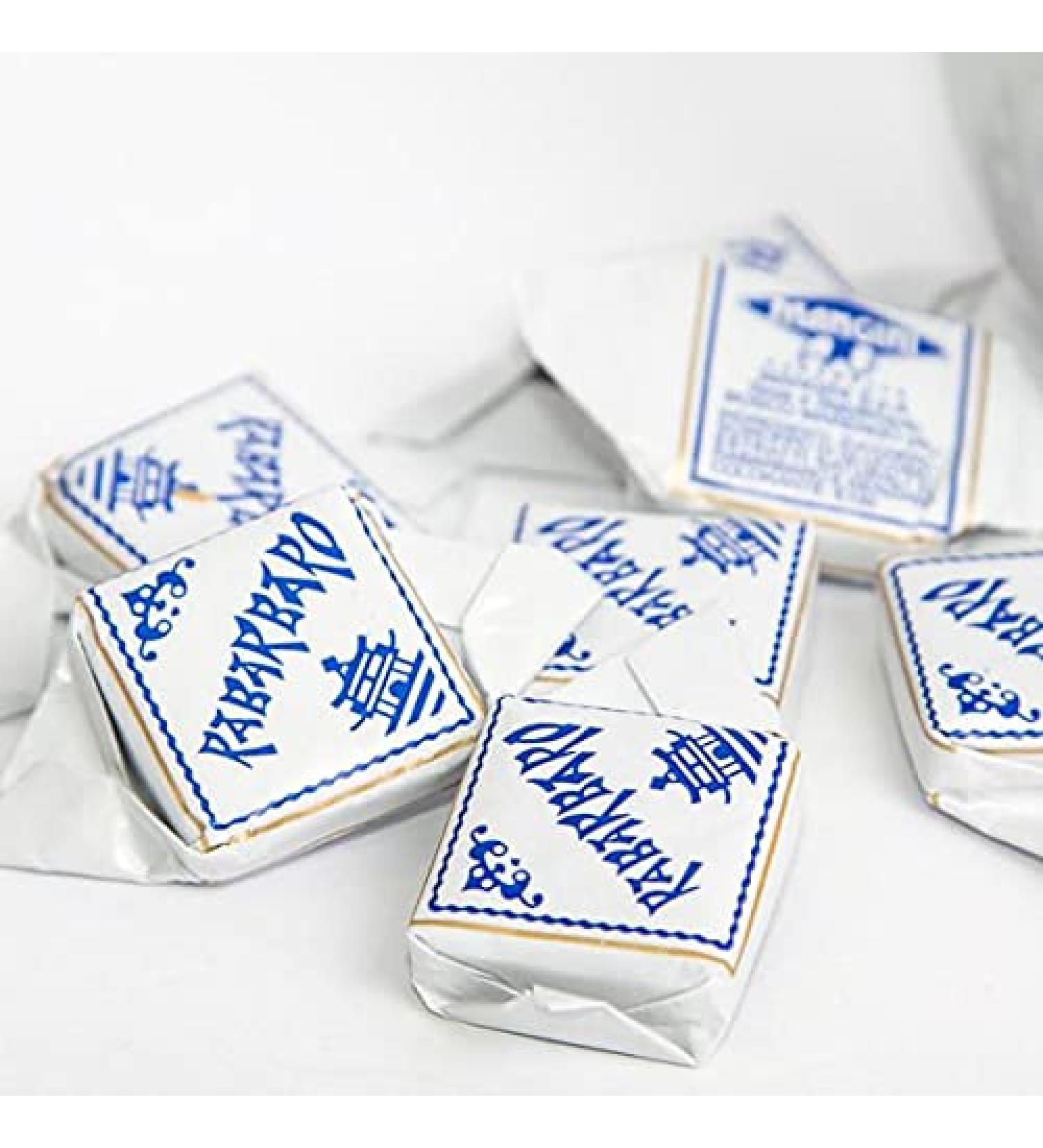 Mangini Hard Rhubarb Candies - 1kg MANGINI