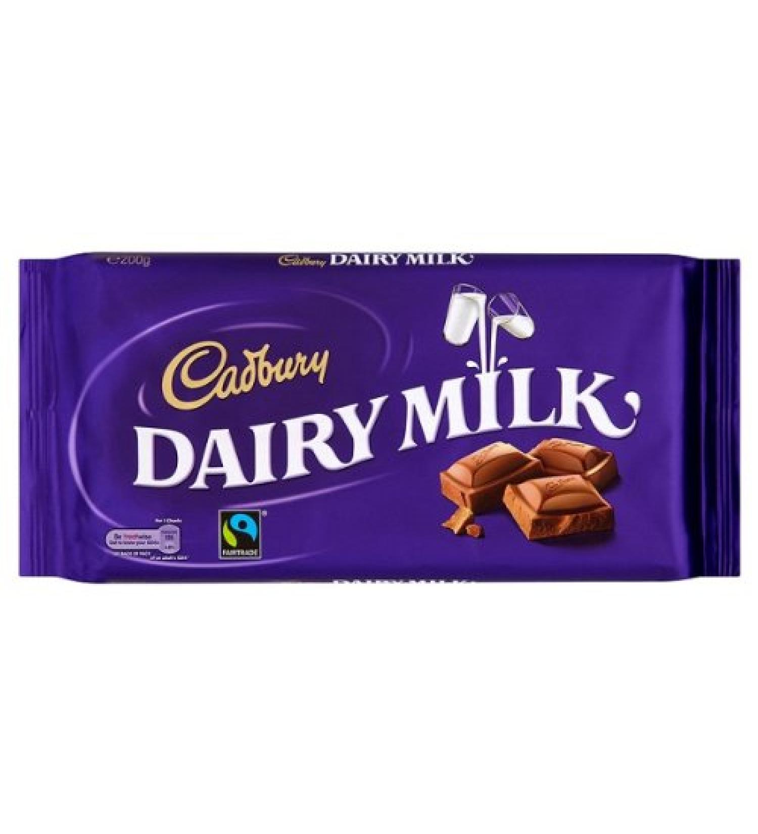 Cadbury Cadbury Fairtrade Dairy Milk 14 x 200g