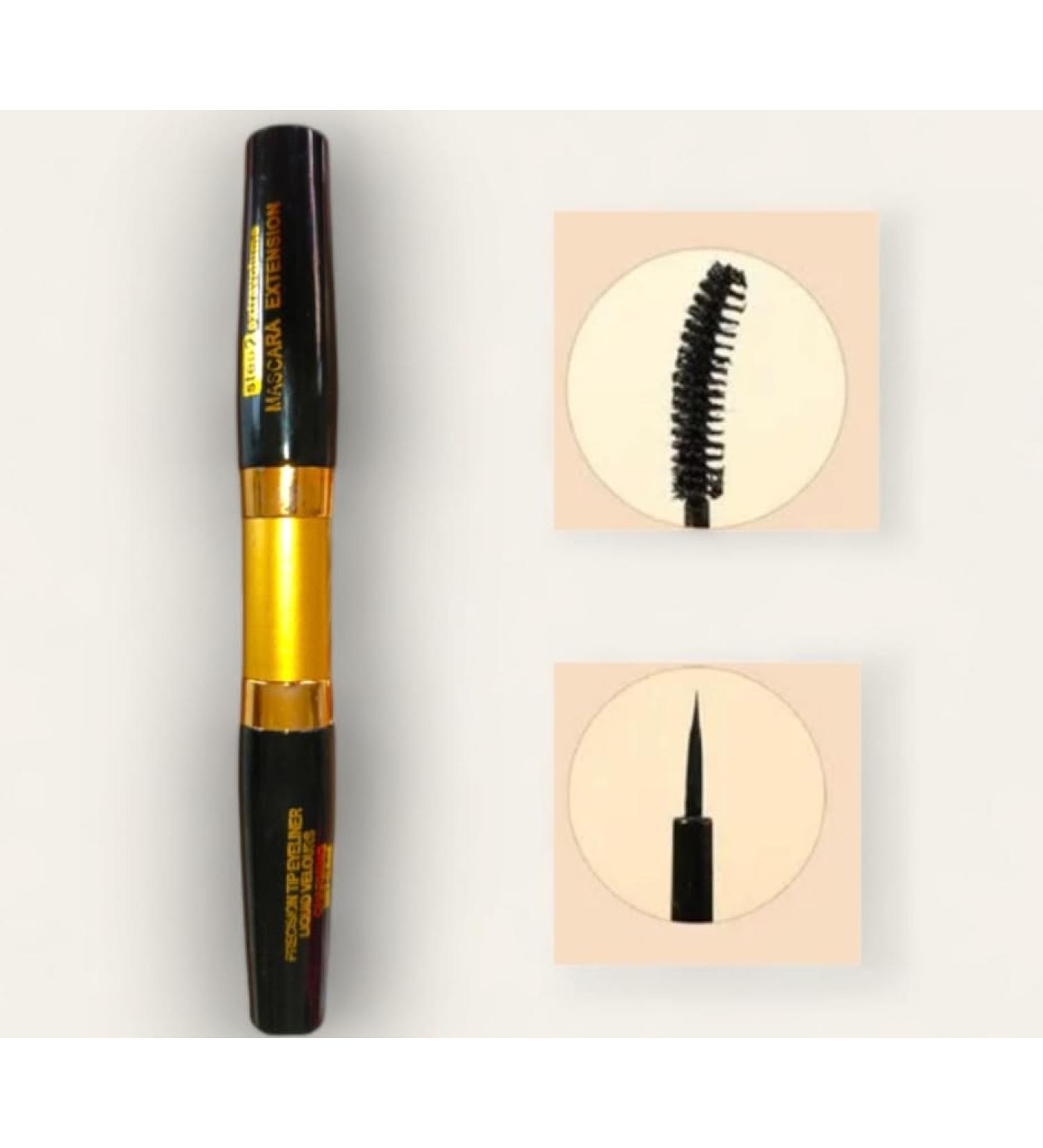 Waterproof mascara+eyeliner 2in1 - Buy Online on GoSupps.com