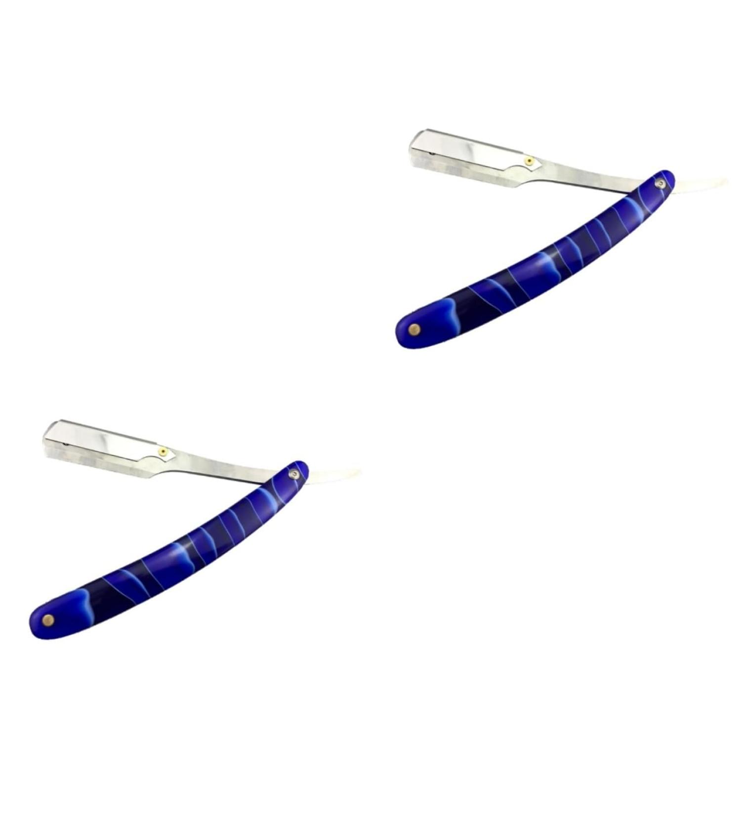 Minkissy 2-Set Hair Clips & Mother-of-Pearl Razor - Safe Metal Spatula for Men | Premium Grooming Tools - International Shipping - Buy Online on GoSupps.com