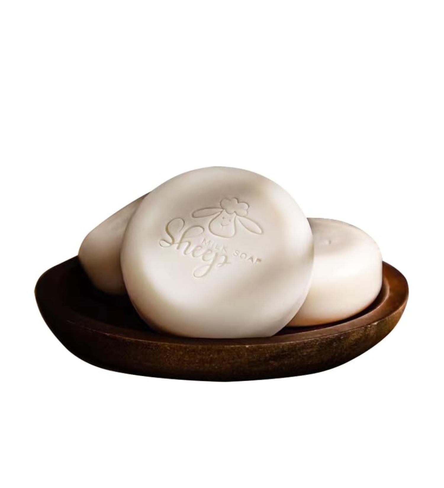 MORETH Soap Gift Set - All-Natural Almond & Lemon Essential Oil Goat's Milk & Shea Butter Soap - Handcrafted Face & Body Soap (3 Pieces 7.9 oz - Buy Online on GoSupps.com