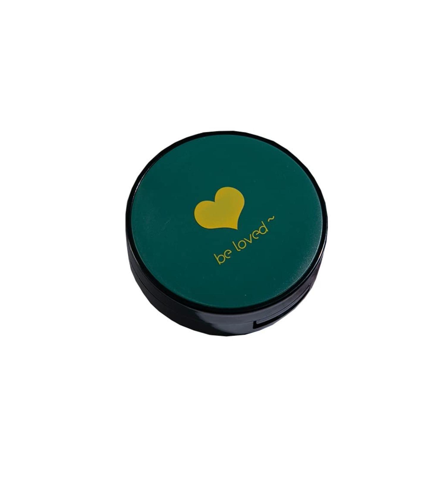 MthH Portable Contact Lens Container - Cute & Compact Cosmetic Case for High-Quality Care (Green) - Buy Online on GoSupps.com