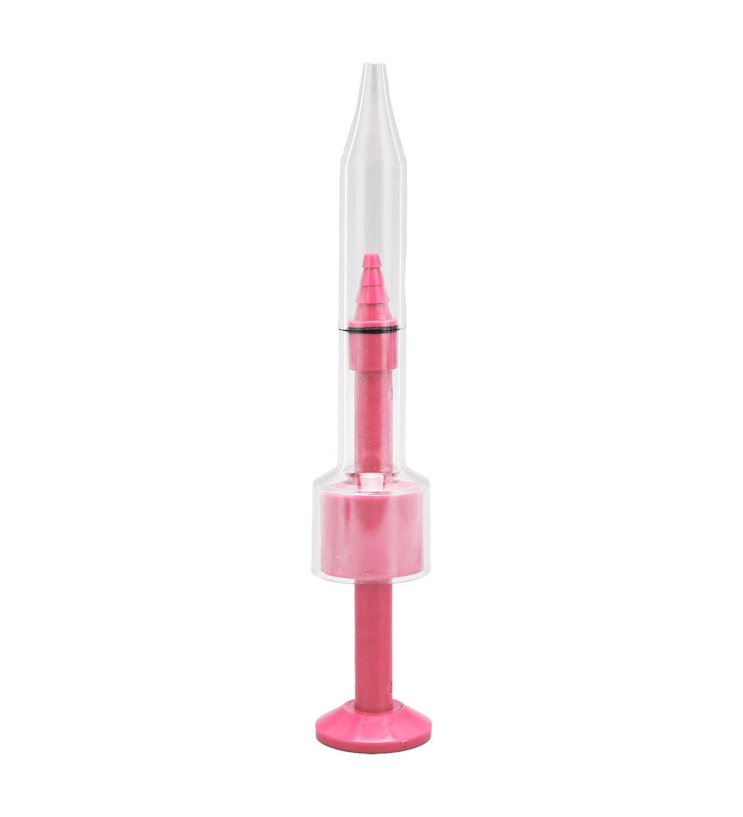 Portable 3.5mm Pink Syringe Ear Impression Injector for Hearing Devices - Refillable & Safe - Buy Online on GoSupps.com