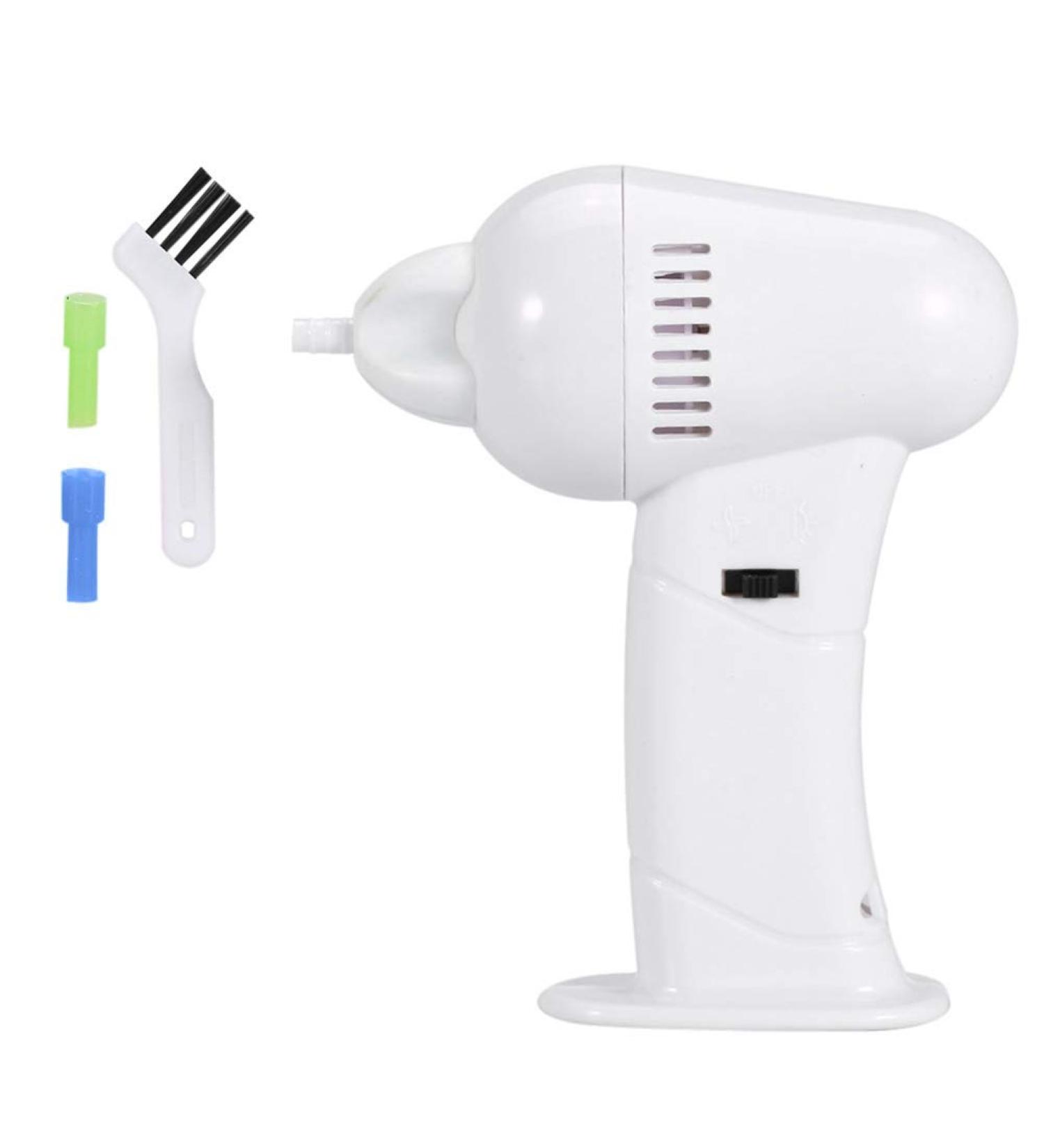 Goick Electric Ear Cleaner - Cordless & Painless Ear Wax Remover with Vacuum Technology - Buy Online on GoSupps.com