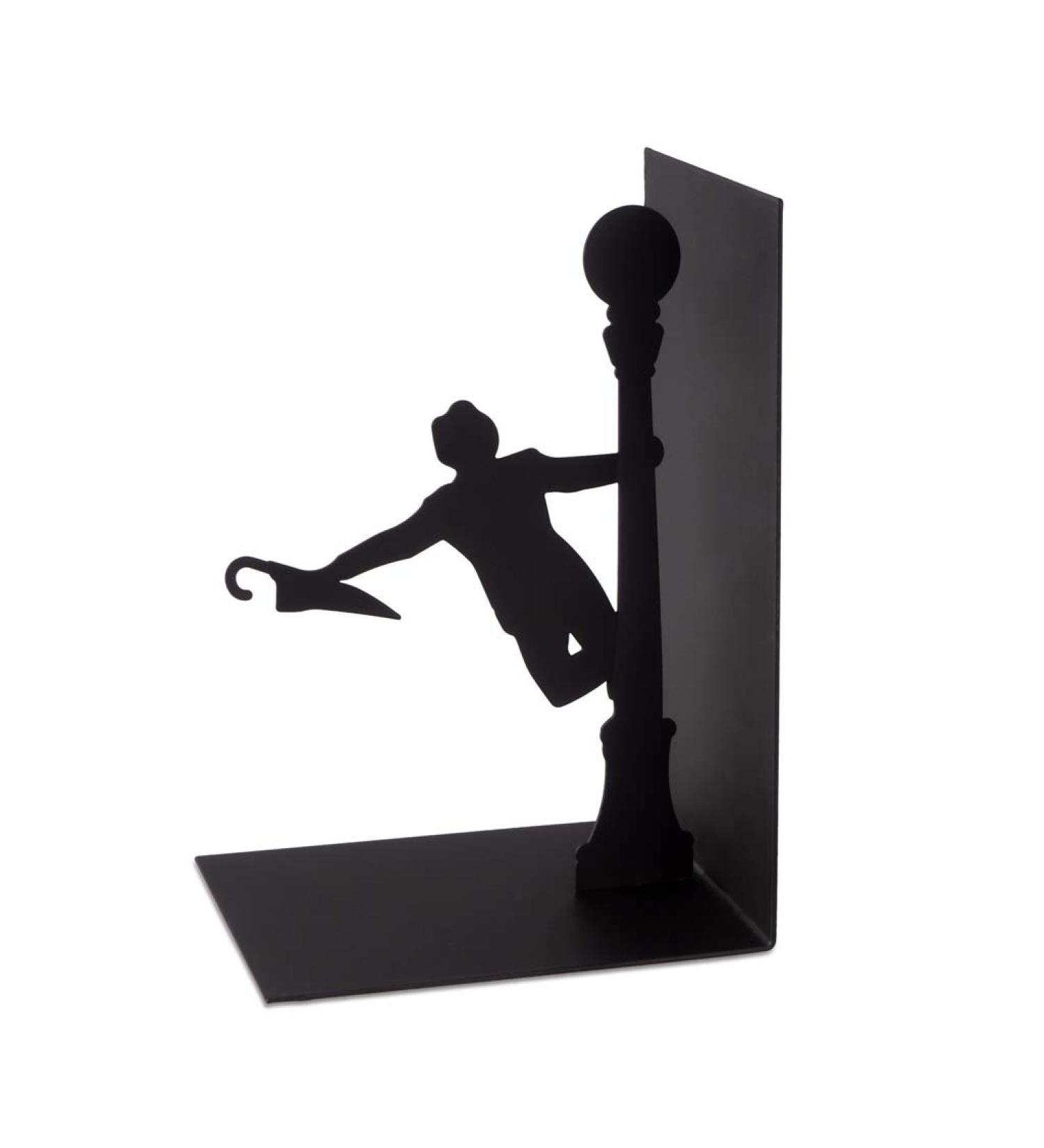 Buy Balvi Bookend 'Singing In The Rain' - Black Decorative Metal for Stylish Home & Office Storage | International Shipping Available - Buy Online on GoSupps.com
