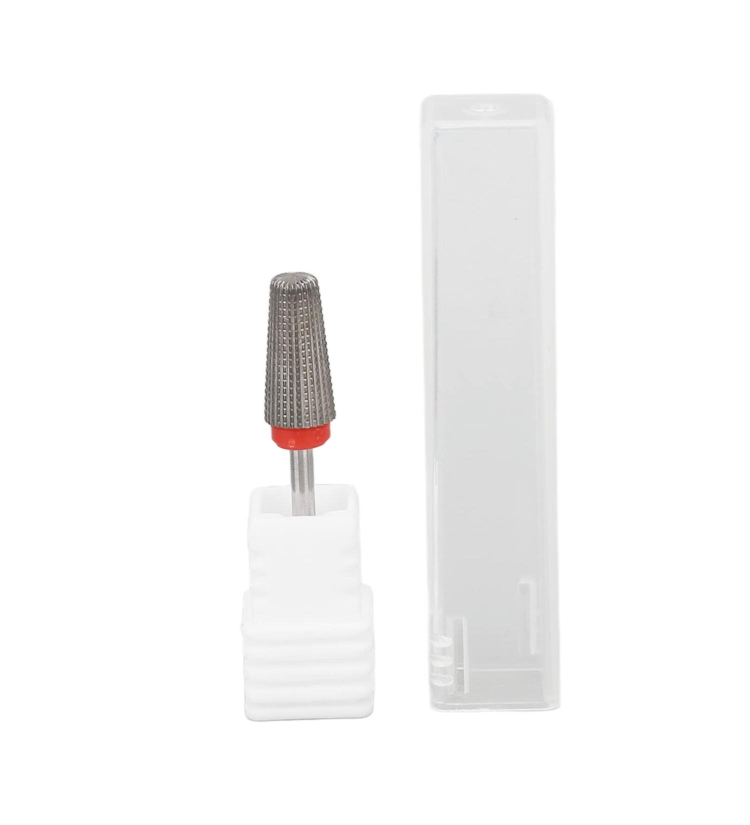 Nail Grinding Head Nail Cutter Bits Tungsten Steel Bits 3 Teeth Types Multifunction Nail Buffing Tips with Red Circle Drill Nail Polisher Nail Art Drill Bit Manicure Fiberglass Silk Nail Grinder - Buy Online on GoSupps.com