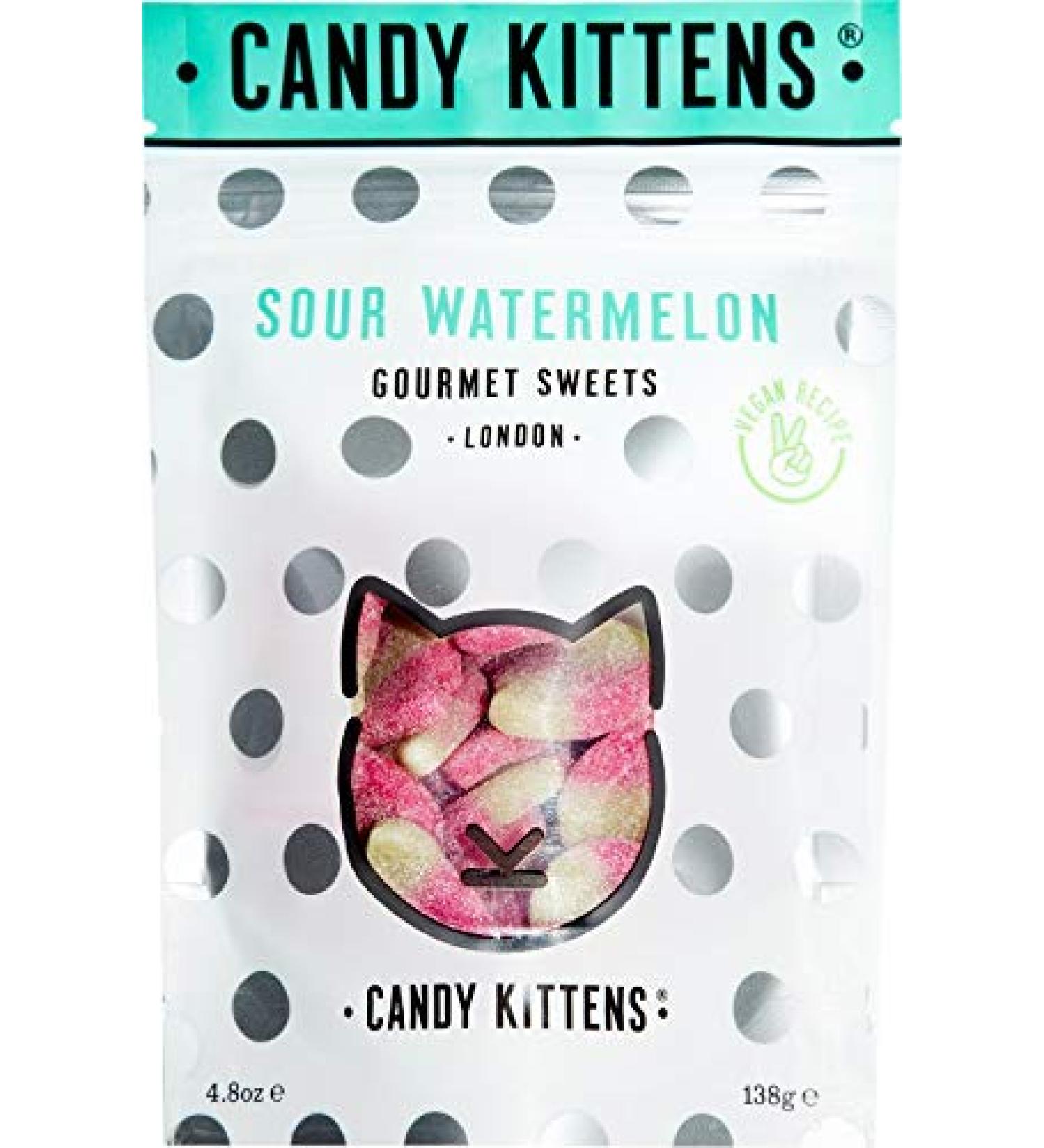 Candy Kittens Kittens Candy Sharing Bag Sour Watermelon 138g