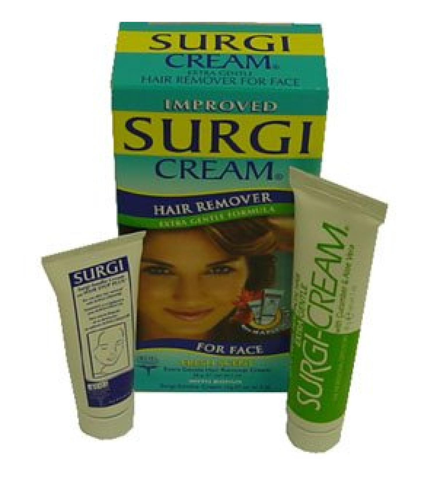 Ardell Surgi Cream Hair Remover for Face Extra Gentle 1 oz