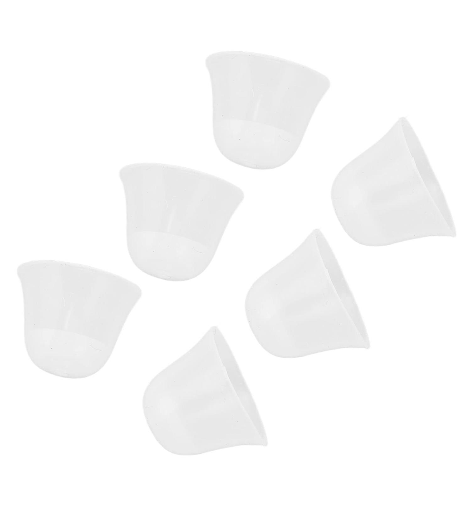 6pcs Static-Free Silicone Soft Ear Tips (L) - Ergonomic Replacement Design - Buy Online on GoSupps.com