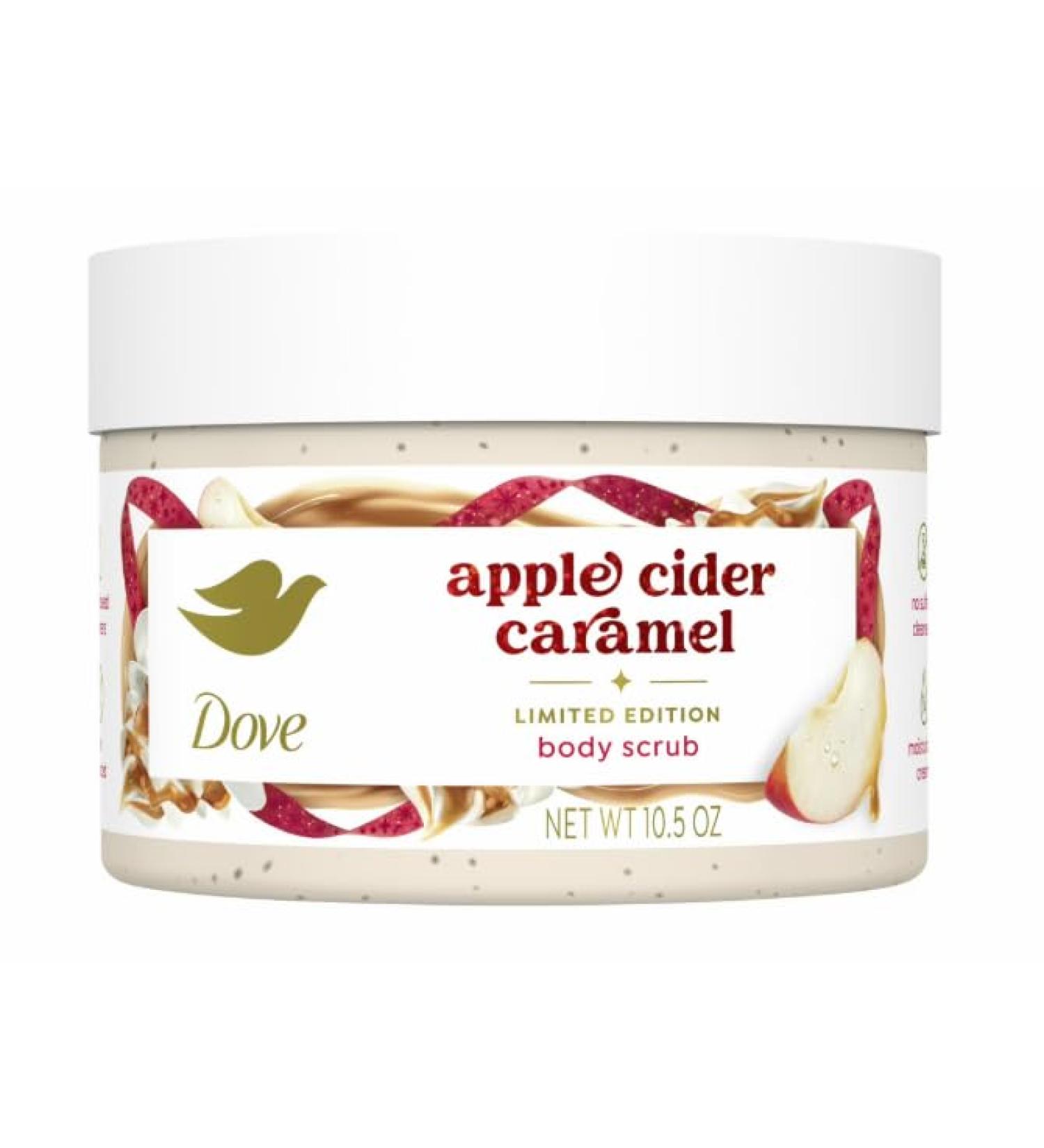 Dove Exfoliating Body Scrub - Limited Edition Apple Cider Caramel (10.5 oz) - Buy Online on GoSupps.com