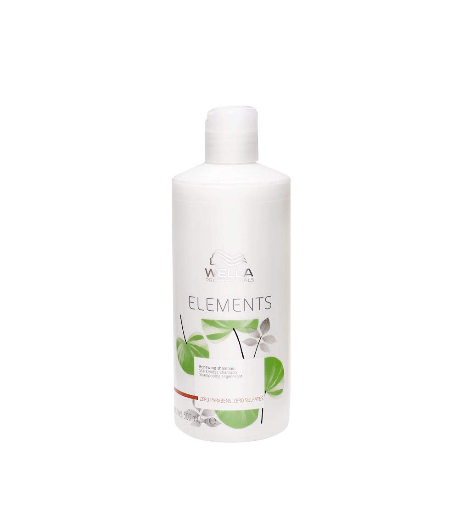 Wella Professionals Elements Sulfate Free Moisturizing Shampoo for All Hair Types 500ml