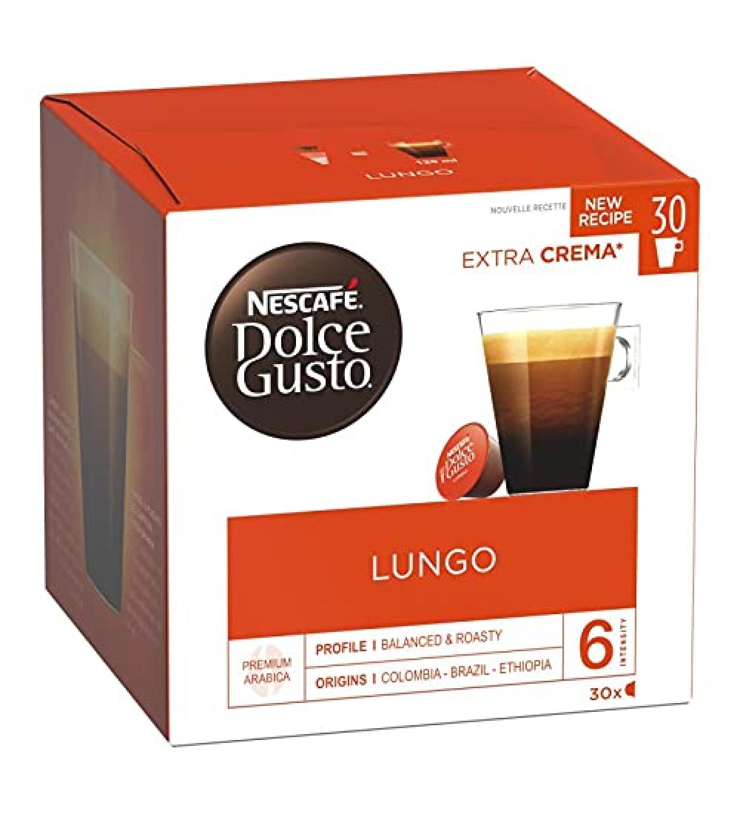 DOLCE GUSTO - Nescaf Capsules Lungo 195G - Lot of 3 - Buy Online on GoSupps.com