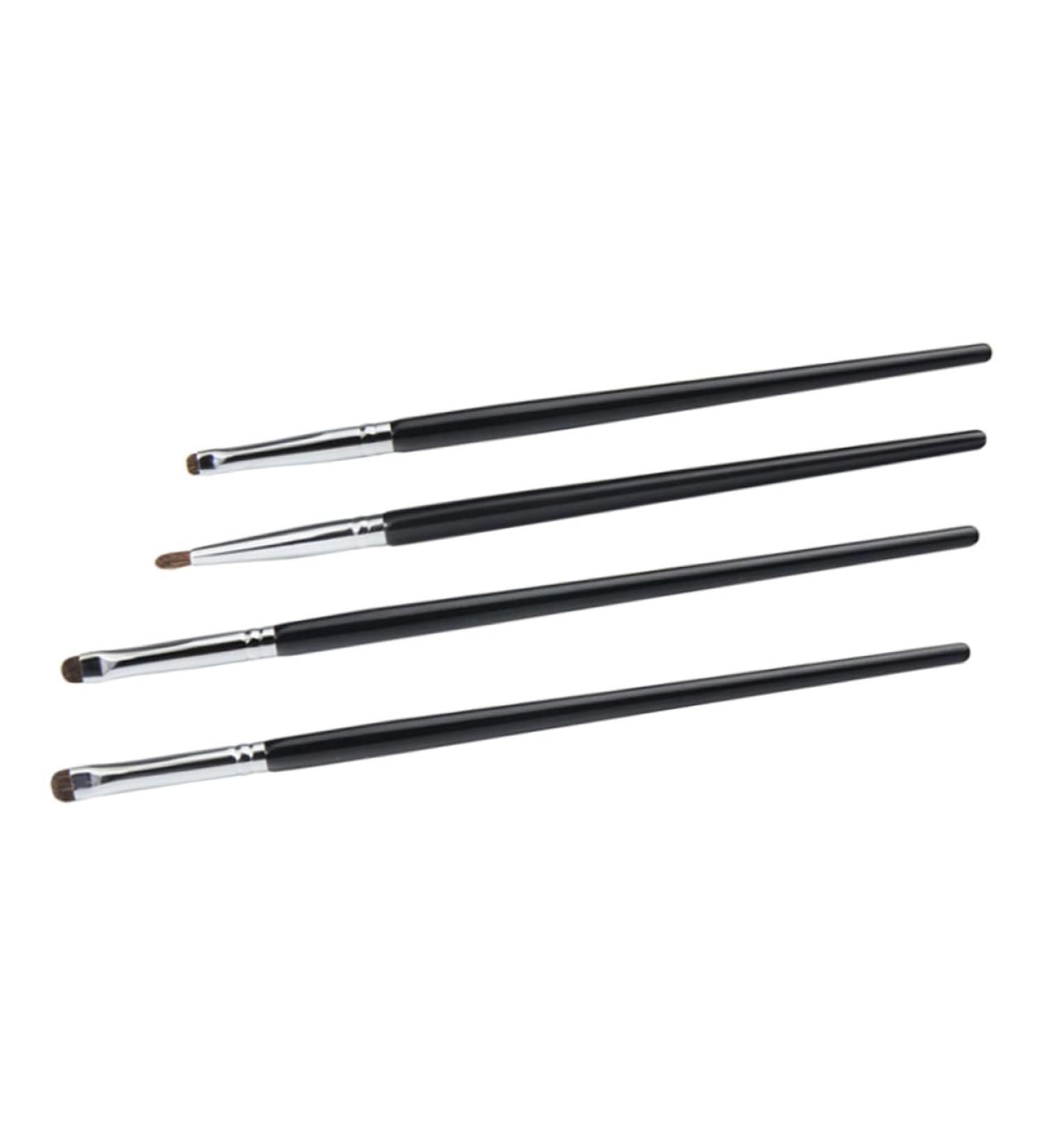 WOONEKY 4pcs Fine Precision Eyeliner Brush Eye Makeup Brush Eyeliner Brush - Buy Online on GoSupps.com
