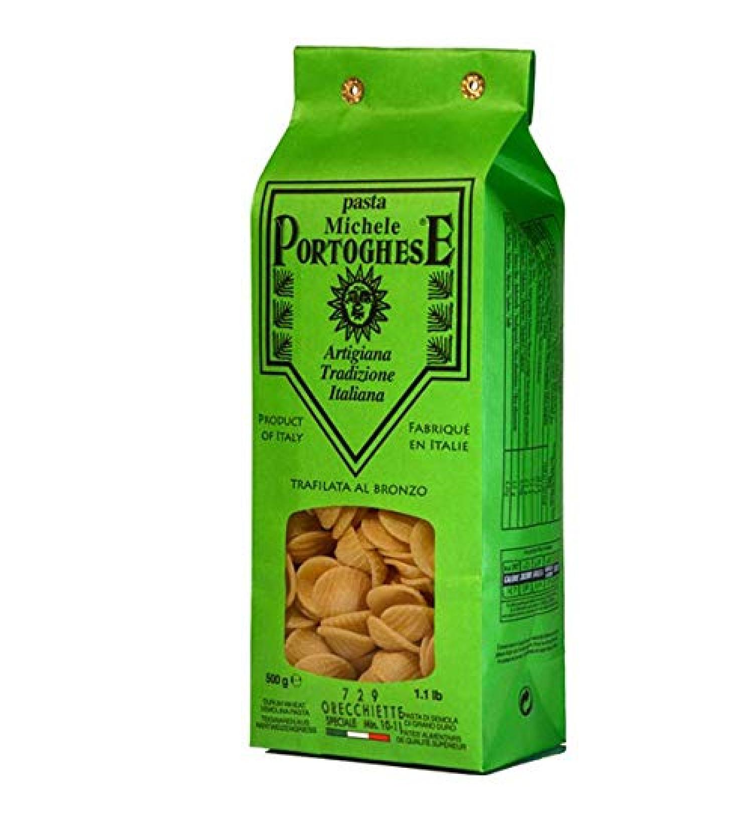 Michele Portoghese Orecchiette Pasta Pasta from Italy durum wheat semolina slow drying 500 g