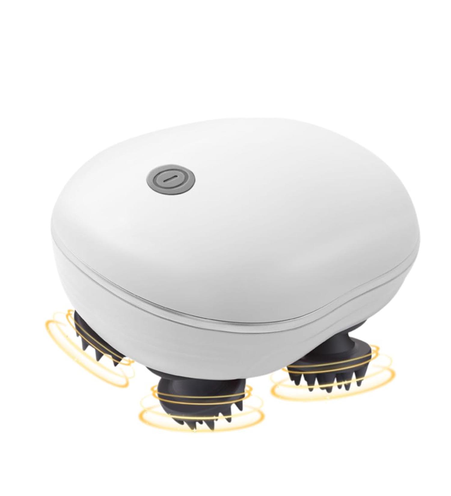 Vohesea Electric Head Massager for Pets | Portable Waterproof Device with 4 Kneading Heads & 3 Modes | Full Body Massage & Hair Growth for Cats & Dogs - Buy Online on GoSupps.com