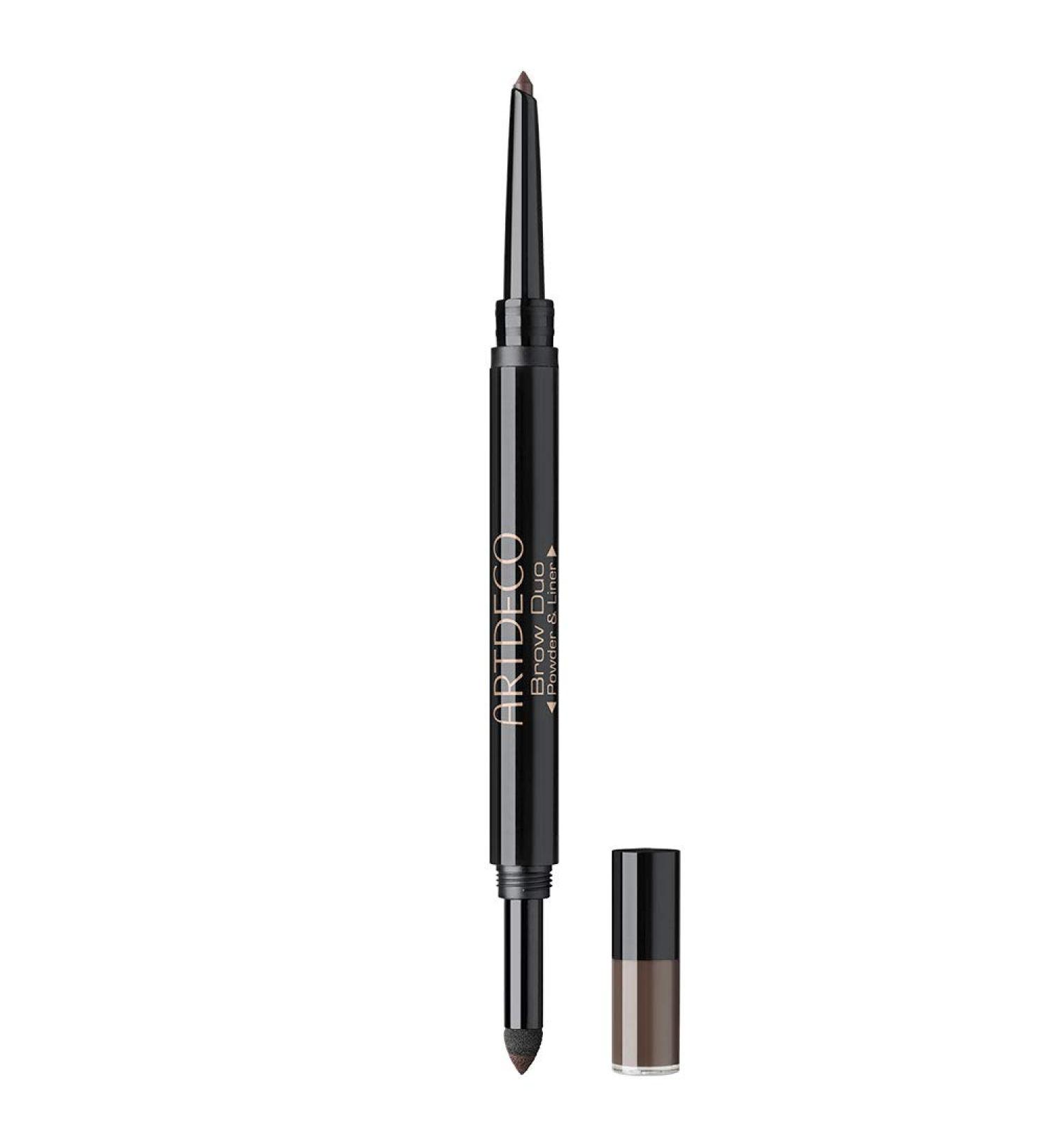 ARTDECO Brow Duo Powder & Liner - 2-in-1 Eyebrow Pencil & Powder 0.8g - Ebony - Perfect for Flawless Brows International Shipping Available - Buy Online on GoSupps.com