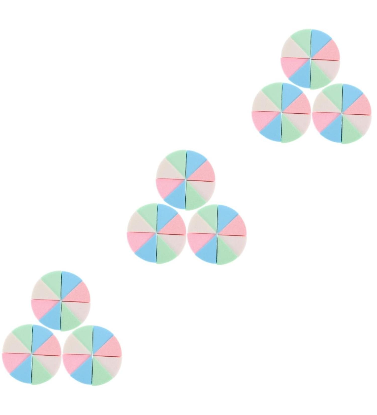 Buy Balacoo 9 Sets Triangular Makeup Sponges - Best Face Powder & Concealer Blending Sponges for Flawless Makeup - International Shipping Available - Buy Online on GoSupps.com