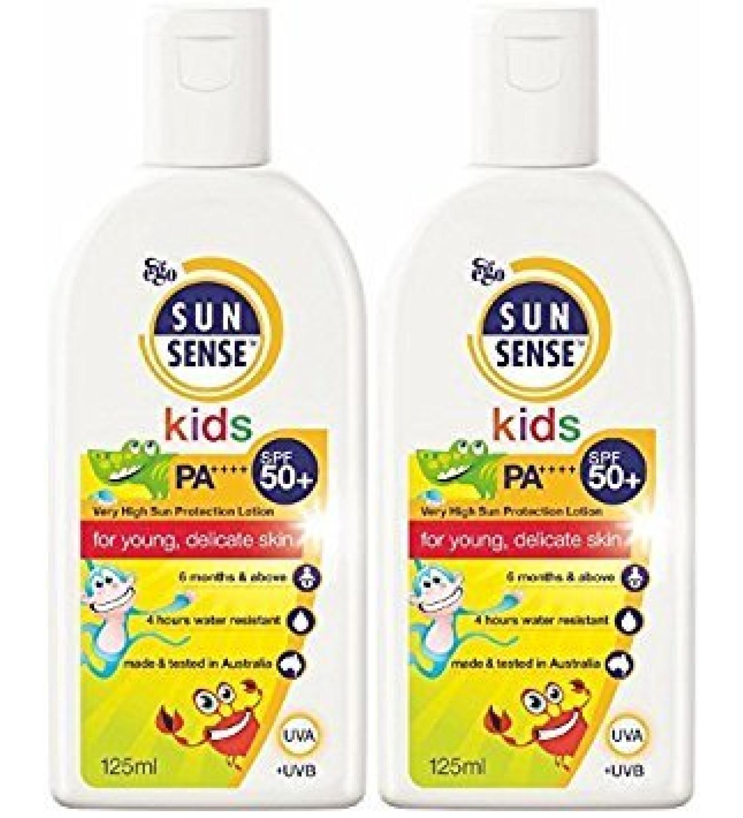 SPF 50 Plus Kids Sunscreen 125 ml - bottles by SunSense