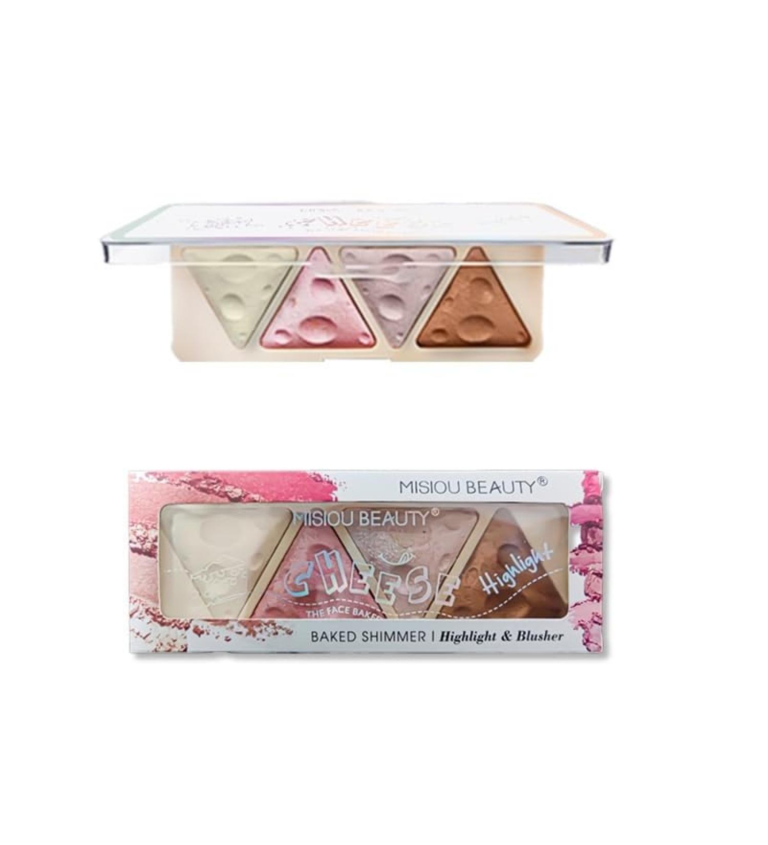 3PC concealer Natural Brightening Waterproof Sweat proof Pearlescent Powder powder blusher Highlight eye shadow Disk (Color : B02 Size : 3PC) 1 count (Pack of 1) B02 - Buy Online on GoSupps.com