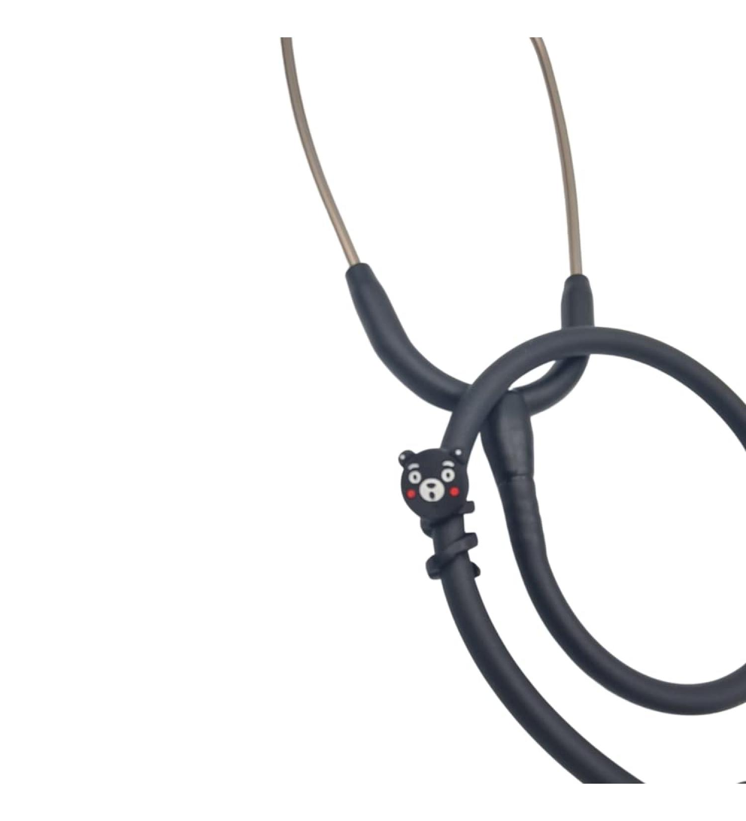 Stethoscope Charms - Black Bear - Medical Gift