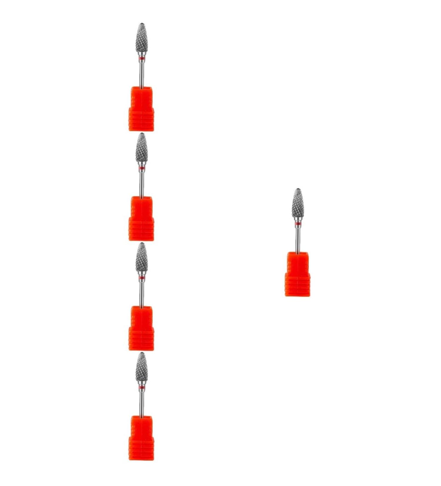 POPETPOP 5pcs Nail Polisher Professional Nail Drill Bits Nail Drill Bits for Nails Nail Drill Bits for Acrylic Nails Manicure Drill Heads Tools Vacuum Tungsten Steel Alloy Replacement Head 7x1.3cmx5pcs As Shown 1x5pcs - Buy Online on GoSupps.com