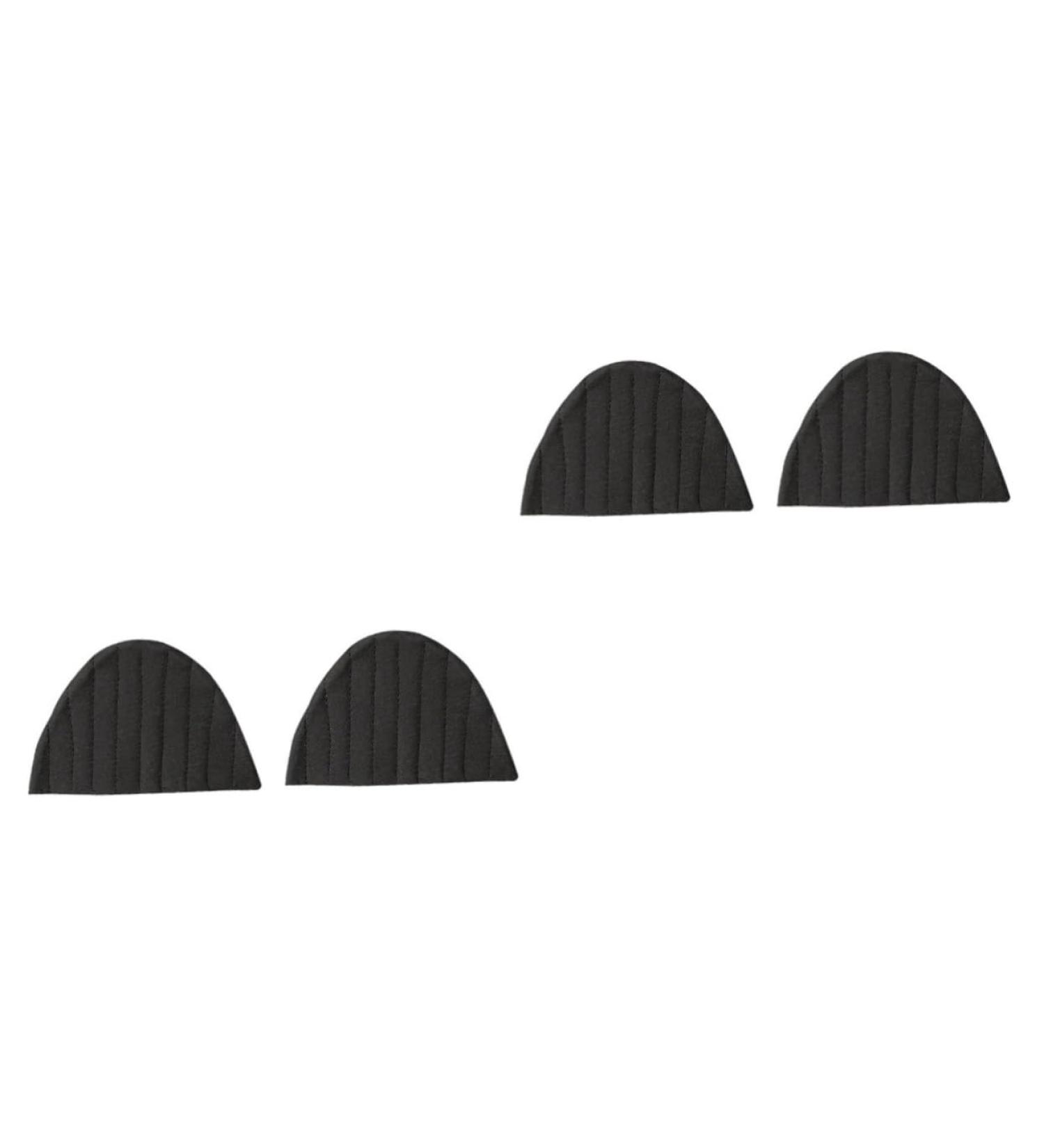 FOMIYES Sneaker Heel Stickers - Black Heel Grips & Cushions for Comfort | 2 Pairs of Laundry Cotton Heel Pads - Buy Online on GoSupps.com