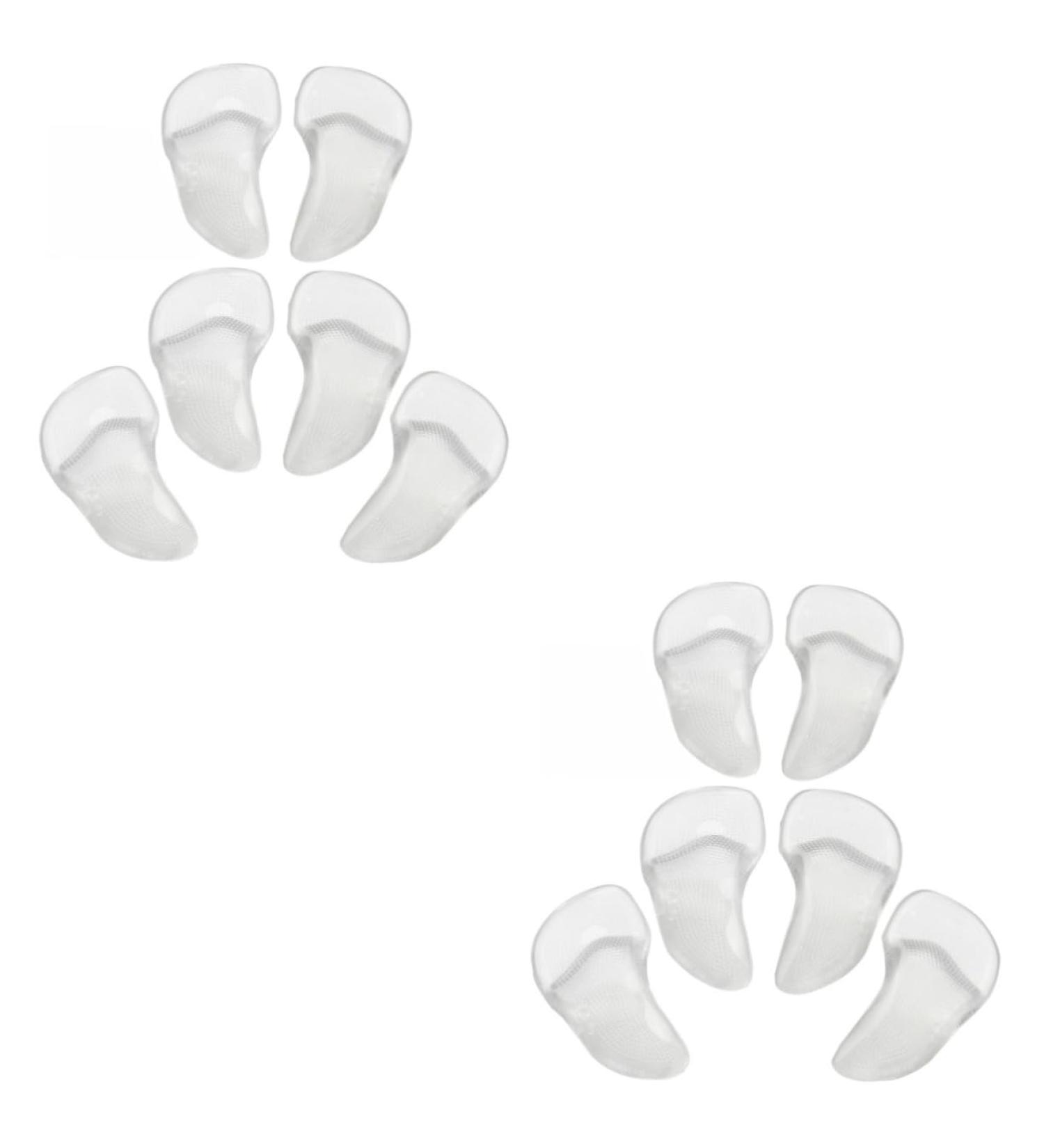 Gatuida Clear Jel High Heel Grips - 6 Pairs Metatarsal Cushions & Insoles for Comfort | Pain Relief for Heel Spurs & Foot Support - Buy Online on GoSupps.com