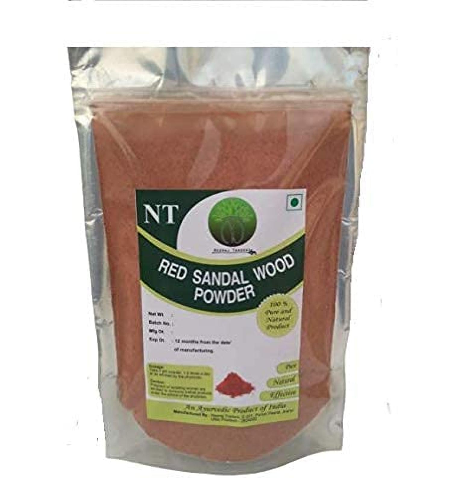QURA Neeraj Traders Lal Chandan/Bois de santal rouge/poudre Raktchandan 200 g