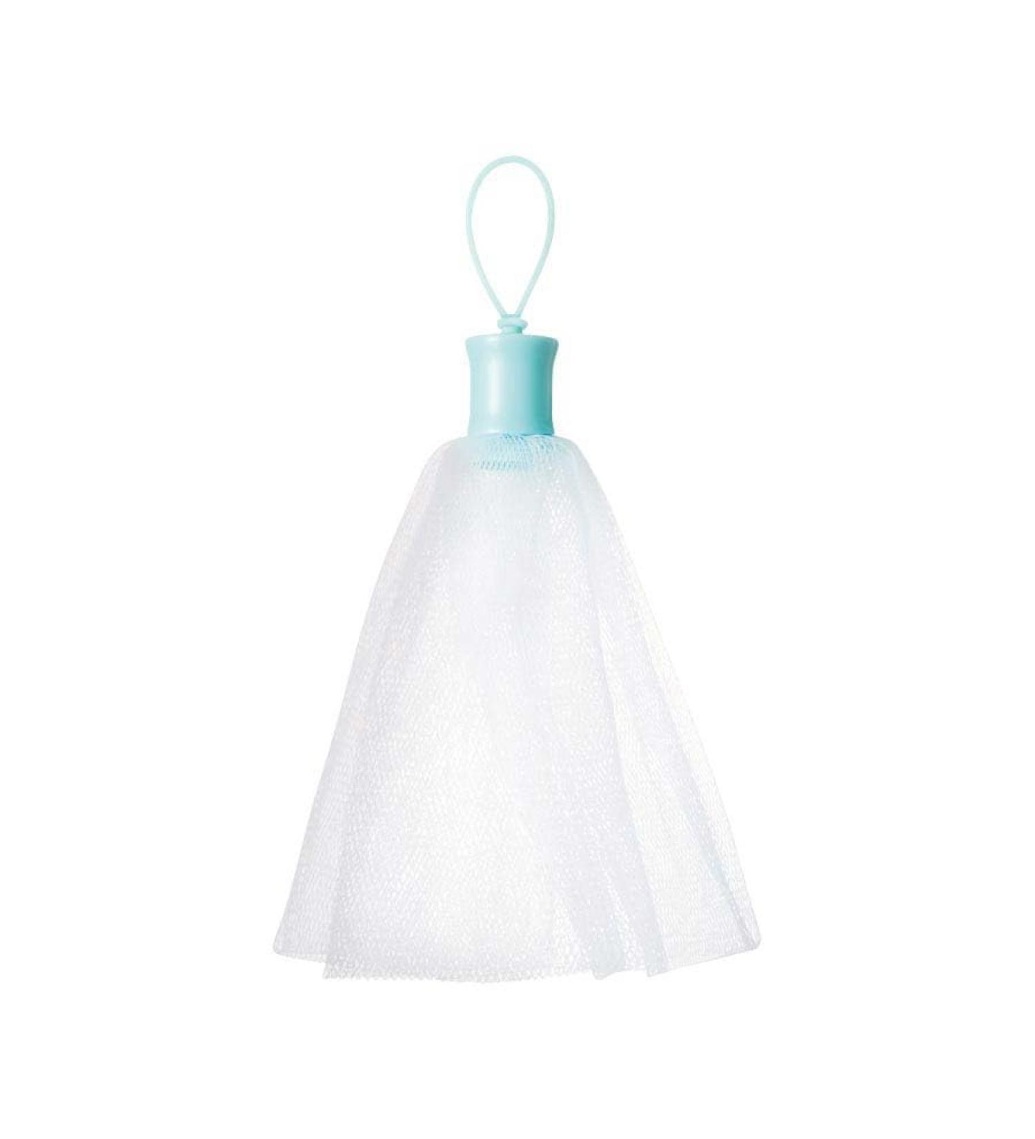 FANCL Foaming Net - Double Layered Facial Foam | 70x70cm | Fine Dense Foam & Clean Storage String | Perfect for Measuring Face Powder - Buy Online on GoSupps.com
