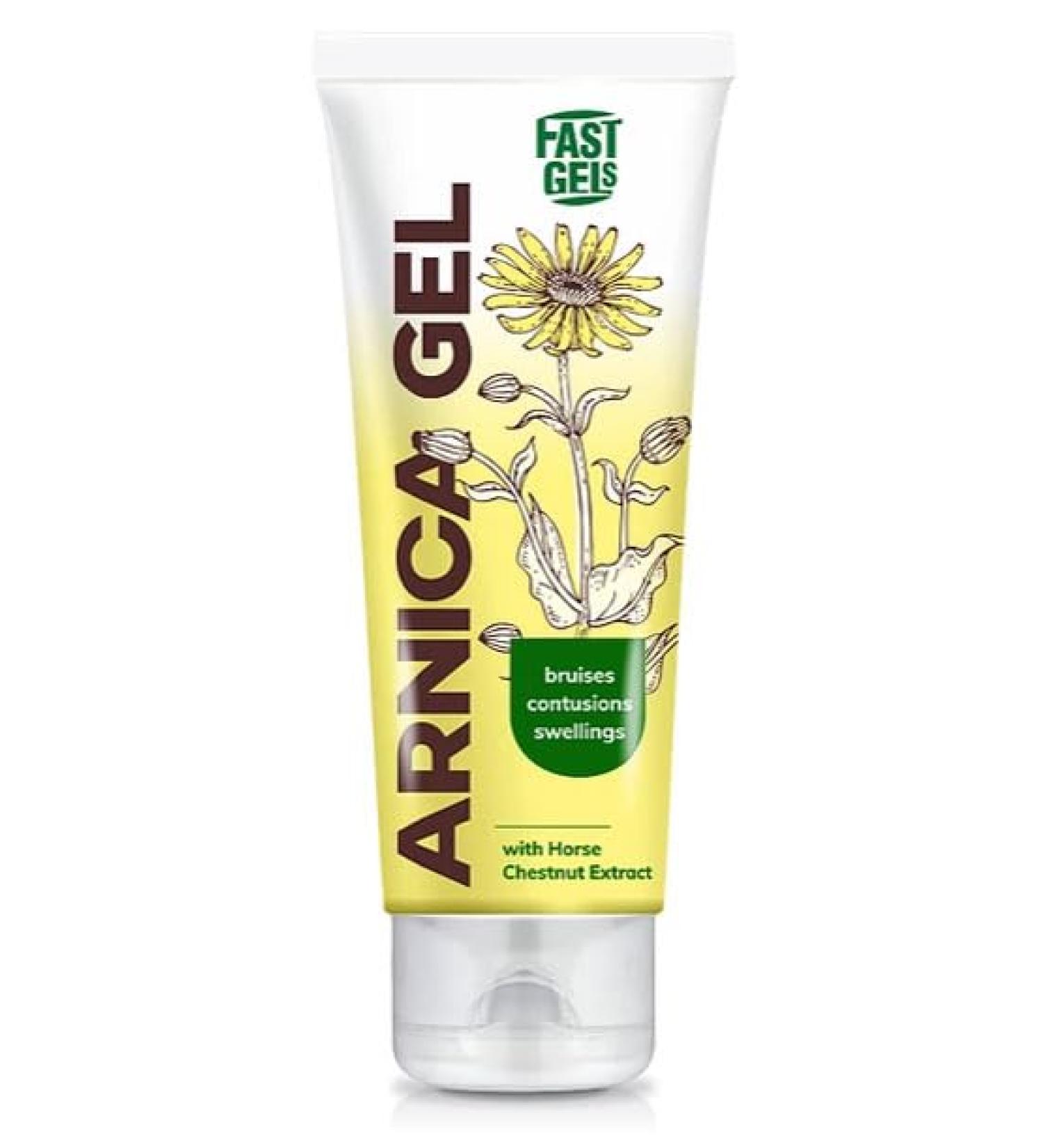 ARNICA FAST GEL 50 g for skin care with bru ises and puffiness
