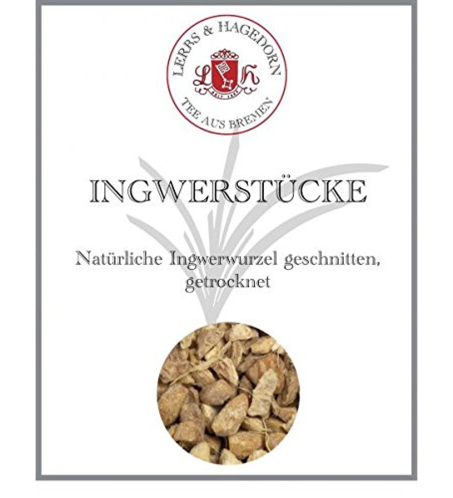Lerbs & Hagedorn Lerbs & Hagedorn Mono Ginger Pieces - Spicy Hot - Approx. 81 ml