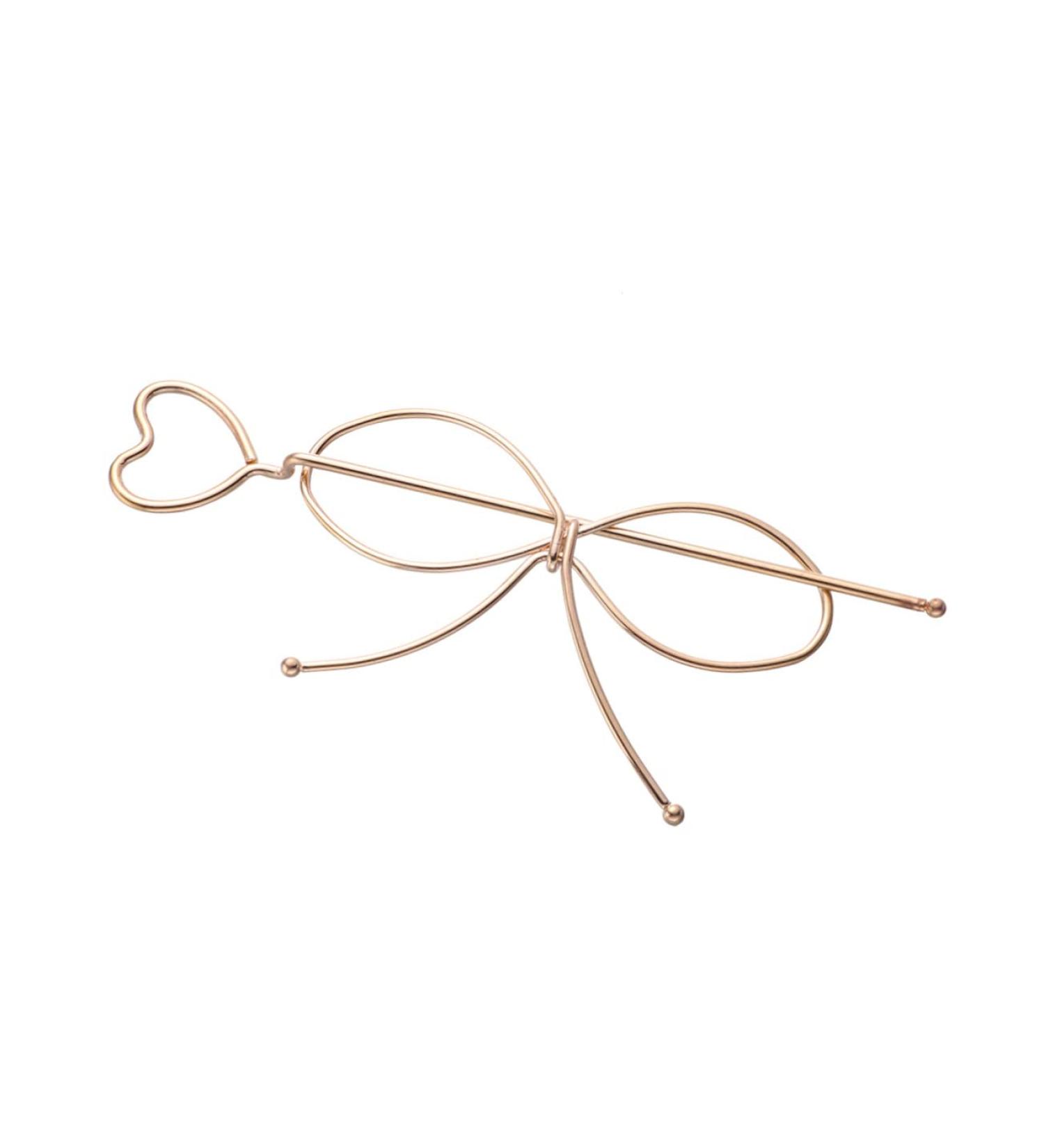 FRCOLOR Vintage Hair Clips Hollow- Out Hairpin Metal Hair Barrettes Bridal Hair Clip Metal Hair Clips Metal Hairclip Bows for Hair Womens Hair Clips Women Hair Pin Bride Wedding Headgear - Buy Online on GoSupps.com