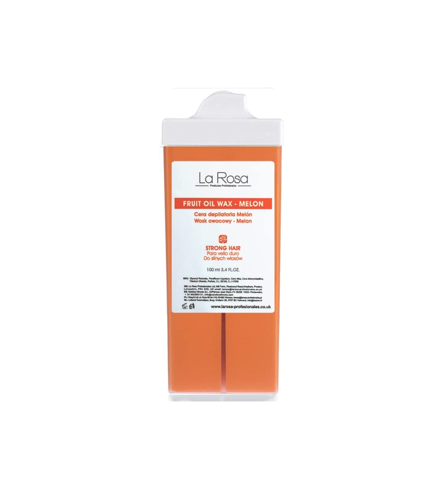La Rosa Wax Cartridges 100ml - Fruit Oil Wax for All Skin Types & Thick Hair - International Shipping - Buy Online on GoSupps.com