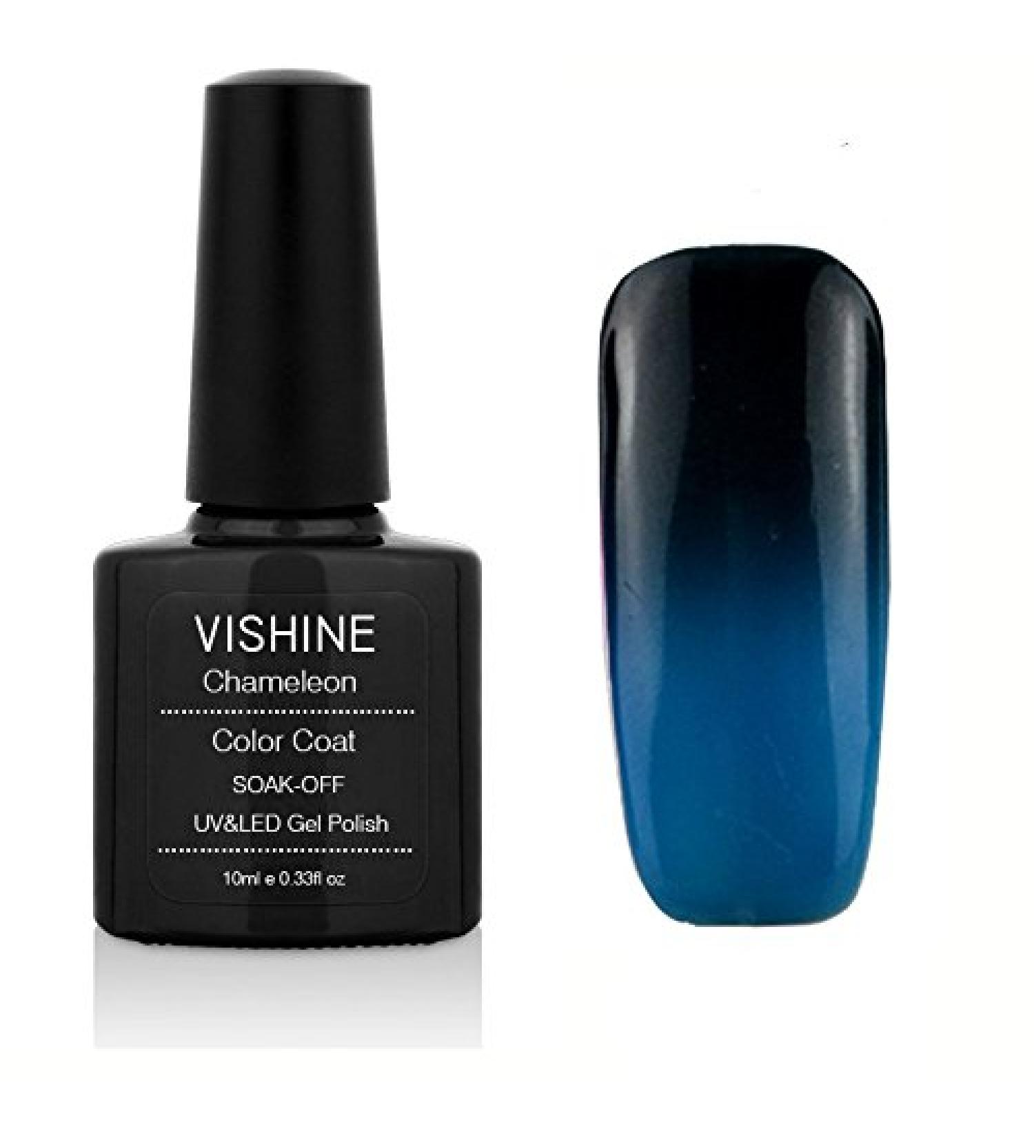 Vishine Soak Off Gel Nail Polish Changing Colour Nail Lacquers Gel Polish UV LED
