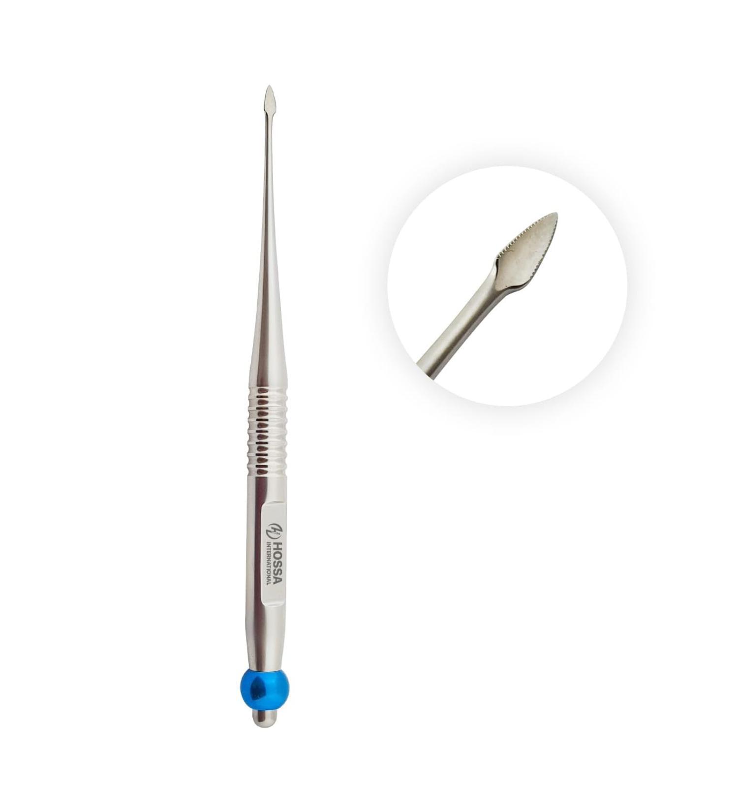 Buy Dental Periotome Straight Tip 3.5 mm with Micro Serration - High-Quality Dental Instruments for Optimal Performance - Hossa - Buy Online on GoSupps.com