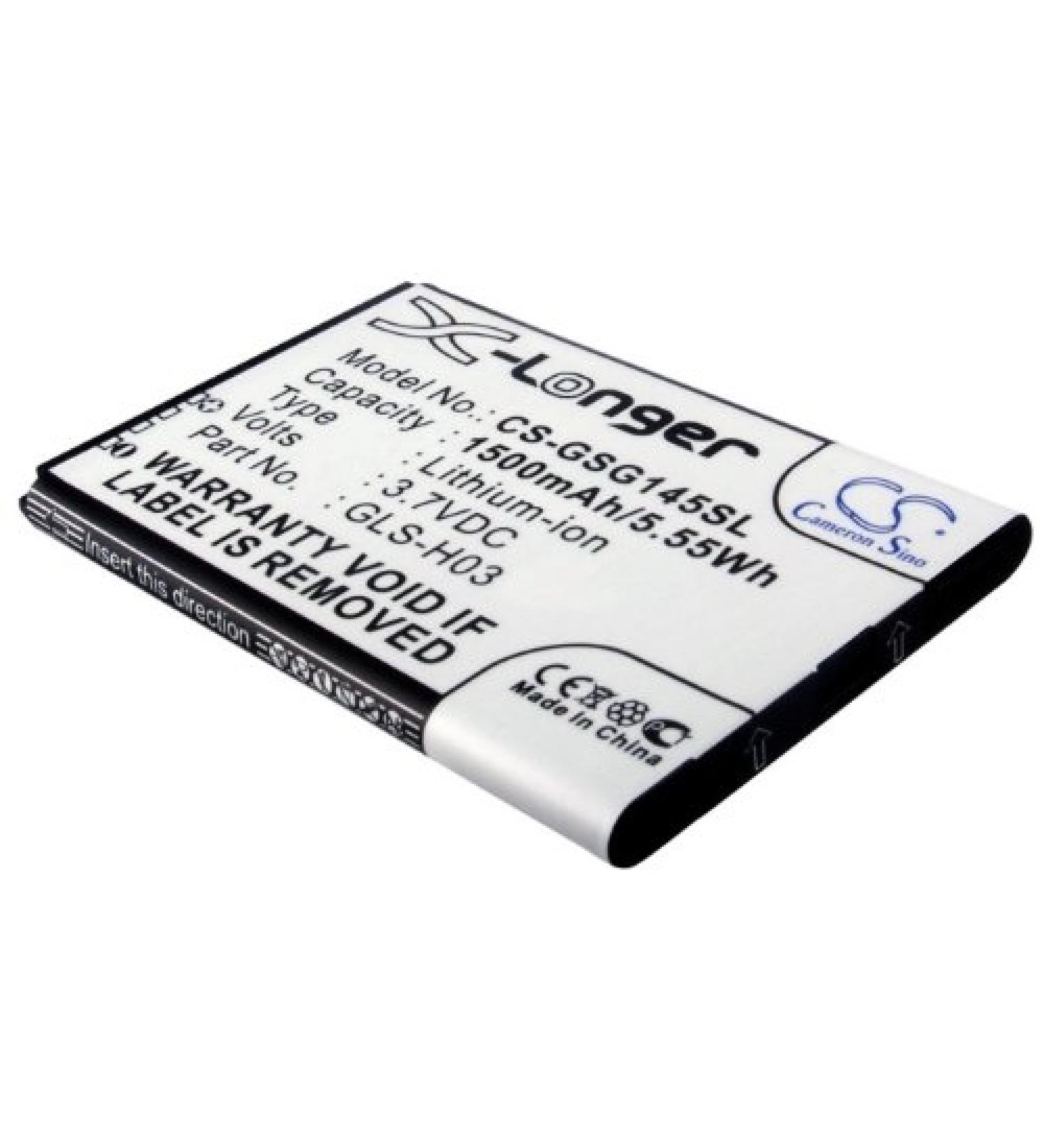 Replacement Battery for GSmart G1345 - 1500mAh/3.7V Part 29S00-60AR0-B30S GLS-H03 - Fast International Shipping - Buy Online on GoSupps.com