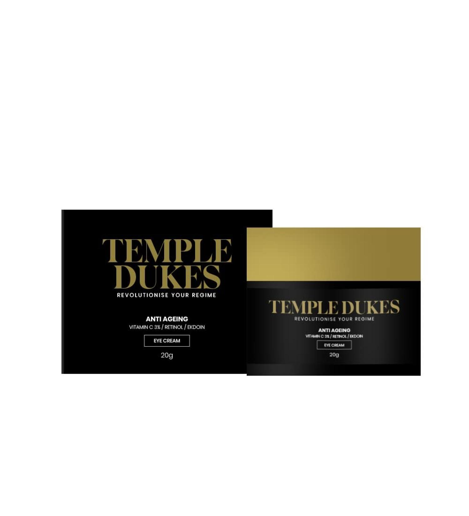 TEMPLE DUKES ANTI AGEING MENS EYE CREAM - Buy Online on GoSupps.com