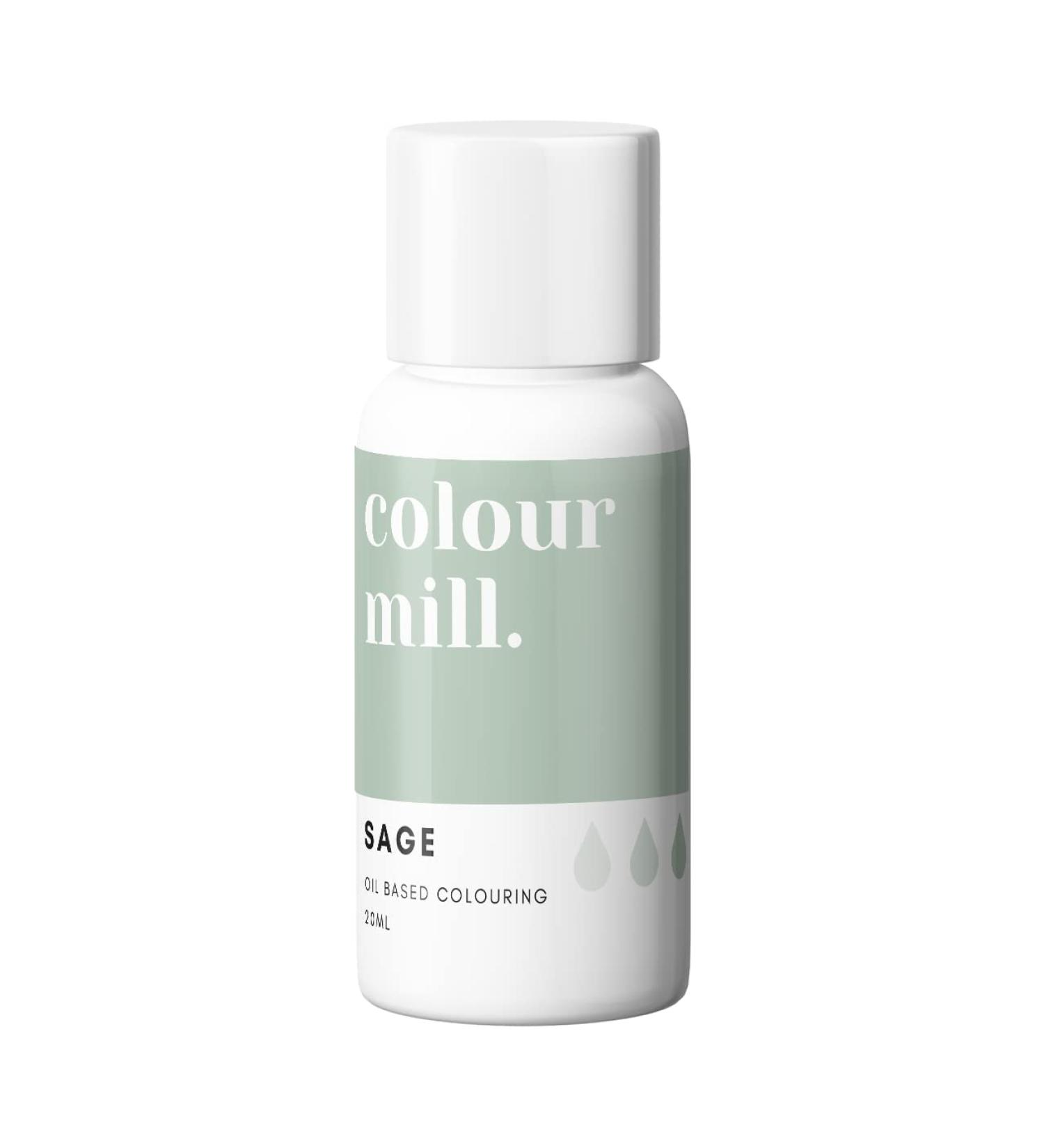 Colour Mill Oil-Based Food Colouring 20ml - Sage Green - Buy Online on GoSupps.com