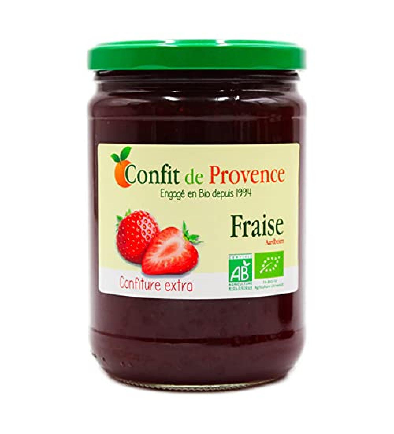 Confit De Provence - Extra Strawberry Jam 650G - Sold per unit - Buy Online on GoSupps.com