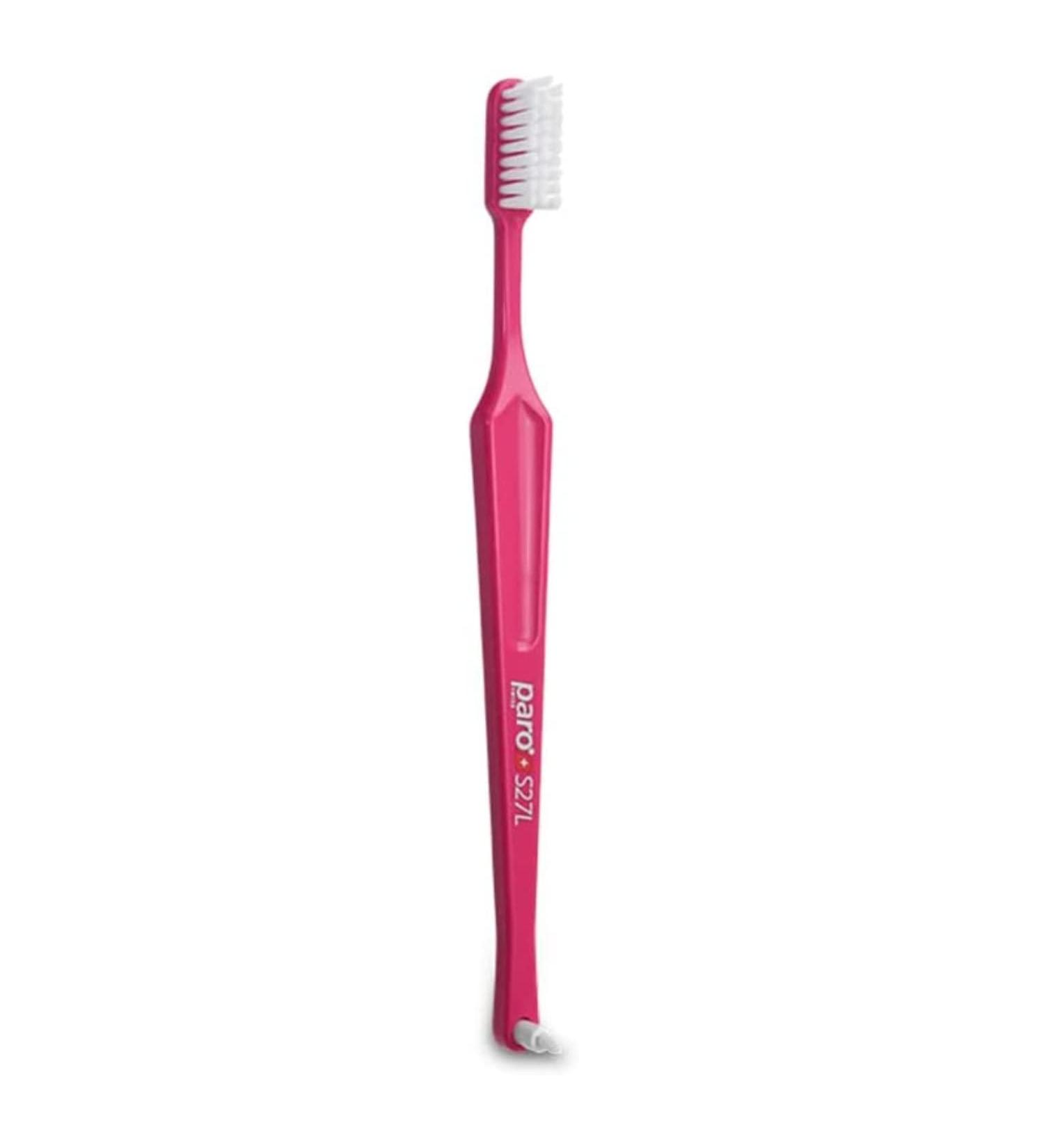 Paro S27L Toothbrush - Small Head Soft Bristles Exchangeable Inter Space F | 27 Tufts for Gentle Cleaning - Shop Now - Buy Online on GoSupps.com