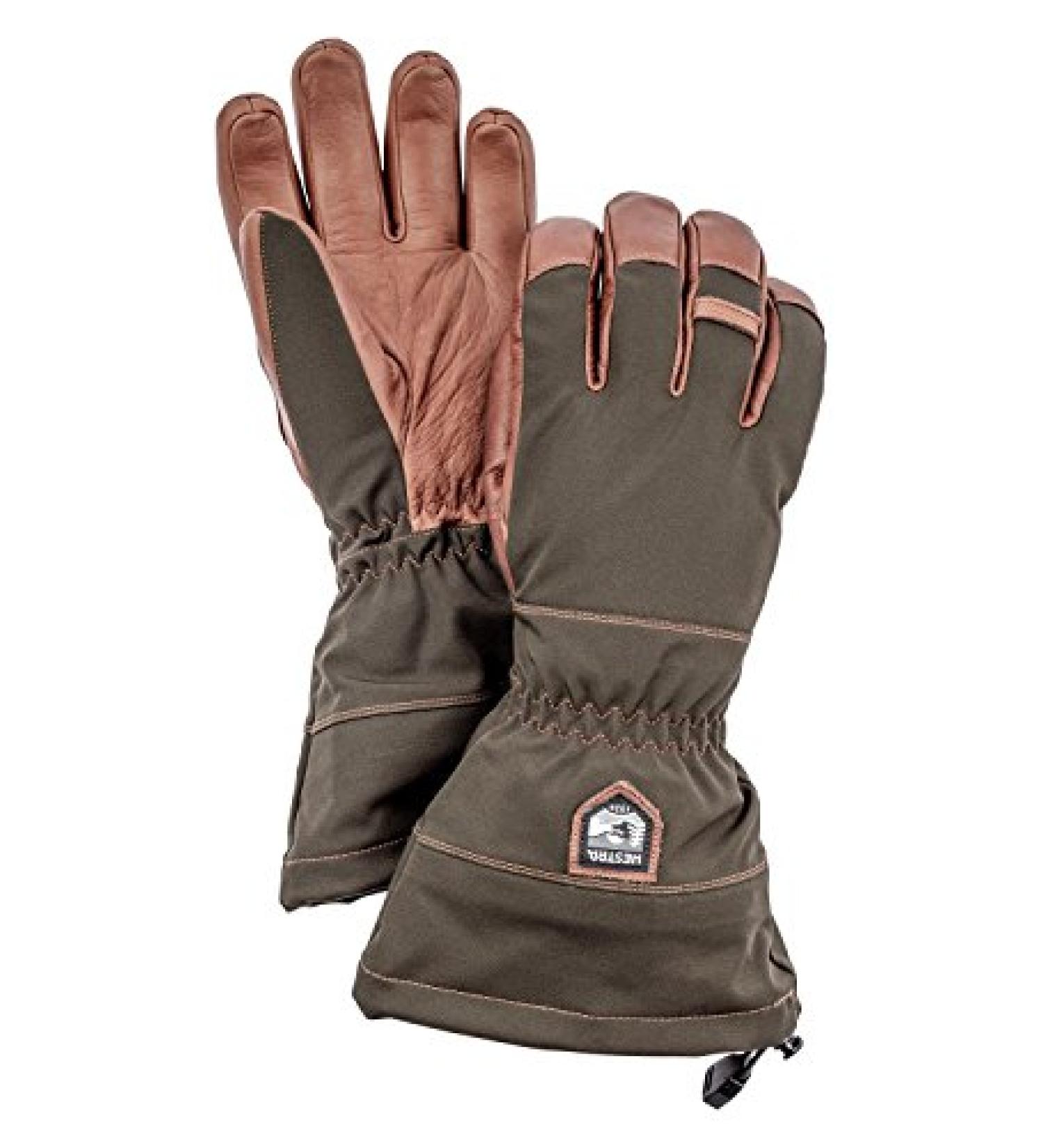 Hestra Hunters Gauntlet CZone - 5 Finger Dark forest 9
