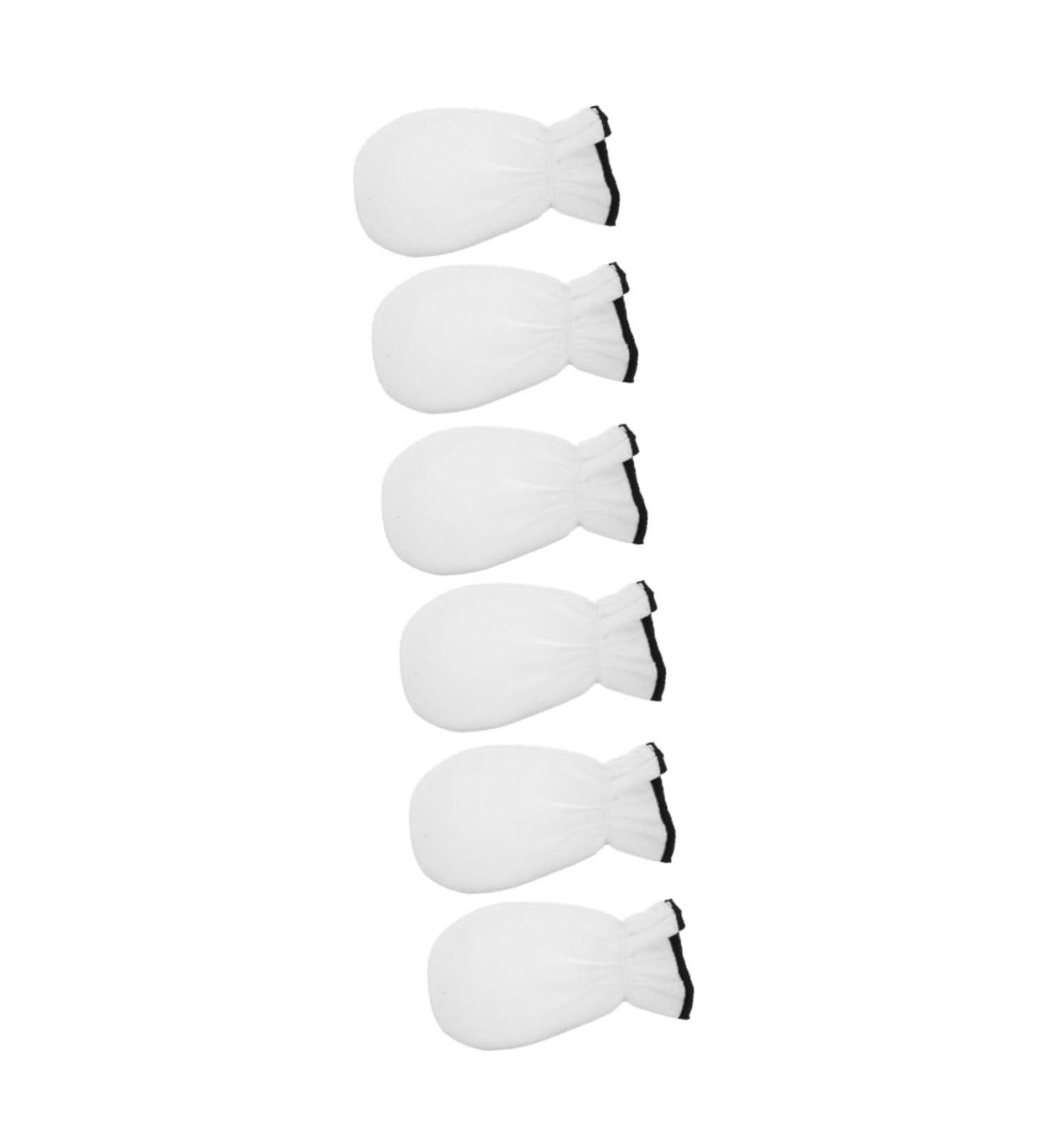 minkissy Heated Gloves 3 Pairs Wax Essential Oil Gloves Hand Spa Cover Heat Preservation Mitten Bath Mitt Moisturizing Hand Gloves Beauty Care Gloves White Polyester Work French Take a Bath - Buy Online on GoSupps.com