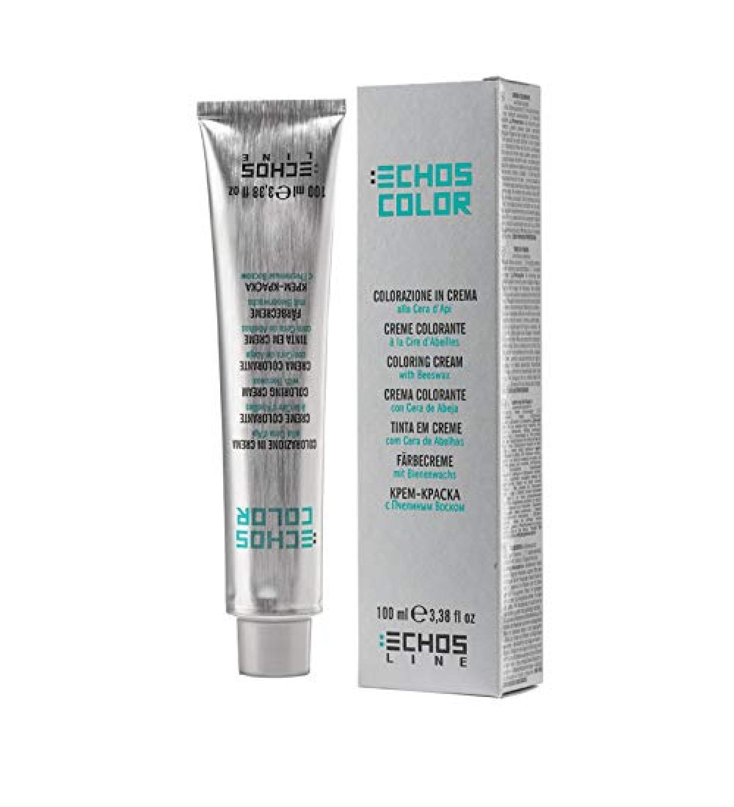 echosline echosline Echos Professional Hair Color Cream - Platinum Blonde Light Purple Soft (10.02) Purple