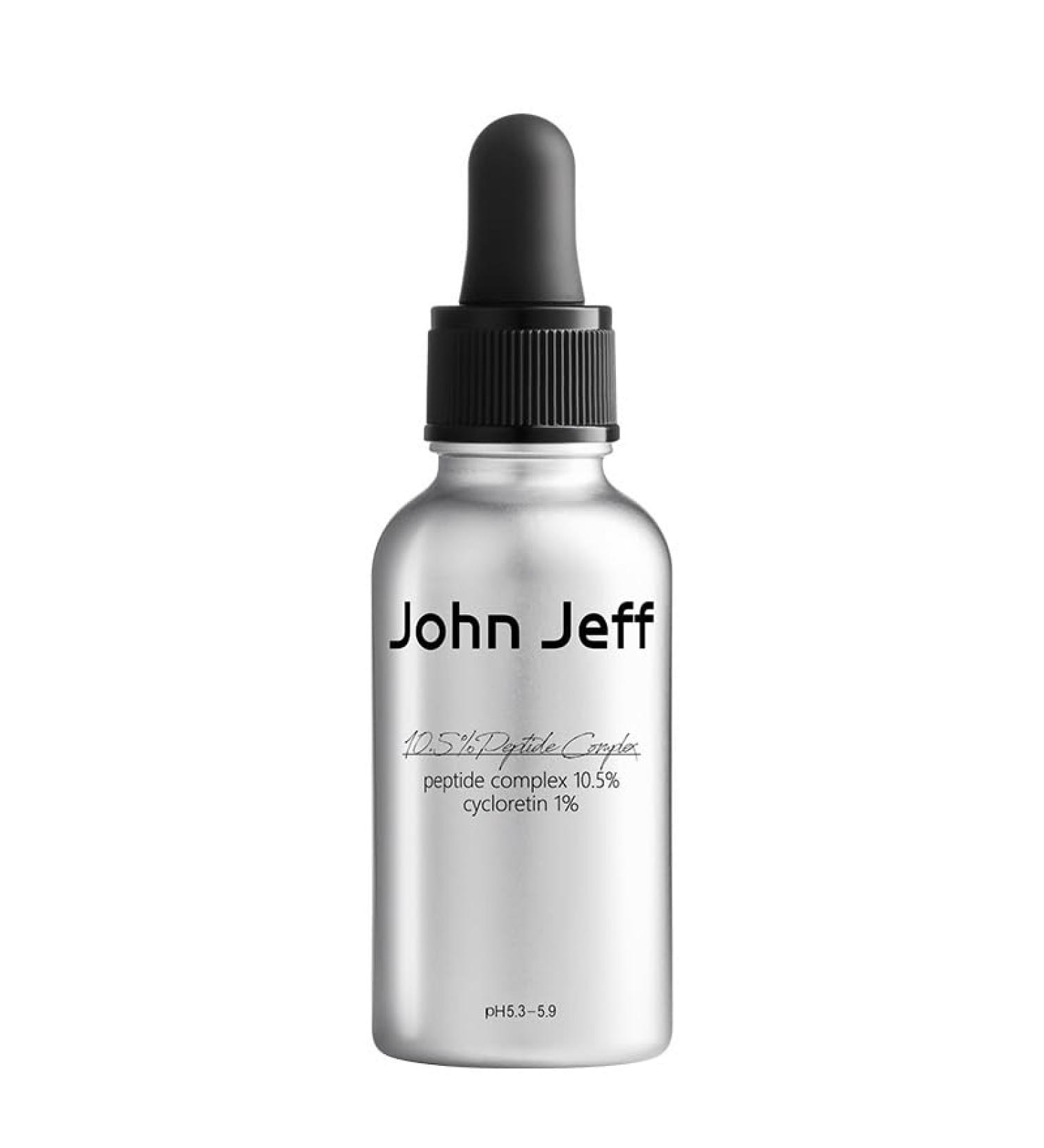 1PC John Jeff Peptide Serum Firming Lifting Soothing Fine Lines Balancing Facial Serum Essence Firming Skin Serum Ampoule 30ml - Buy Online on GoSupps.com