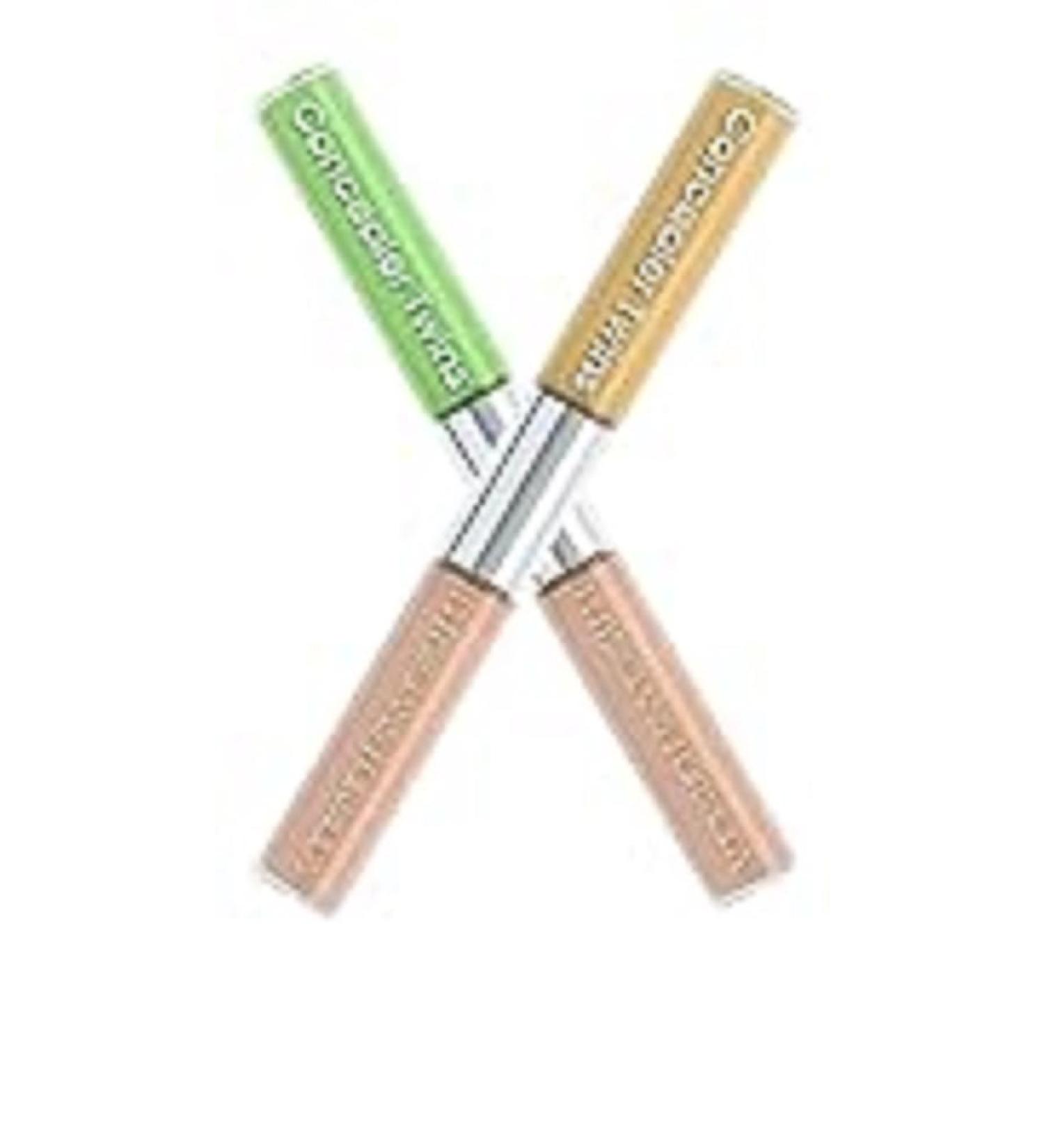 Physicians Formula - Conceal Twins Cream Concealer - Concealer as a cream combines skin -colored and green concealer - covered stains scars and impurities - waterproof - Green/Light edition 2023 Green/Light