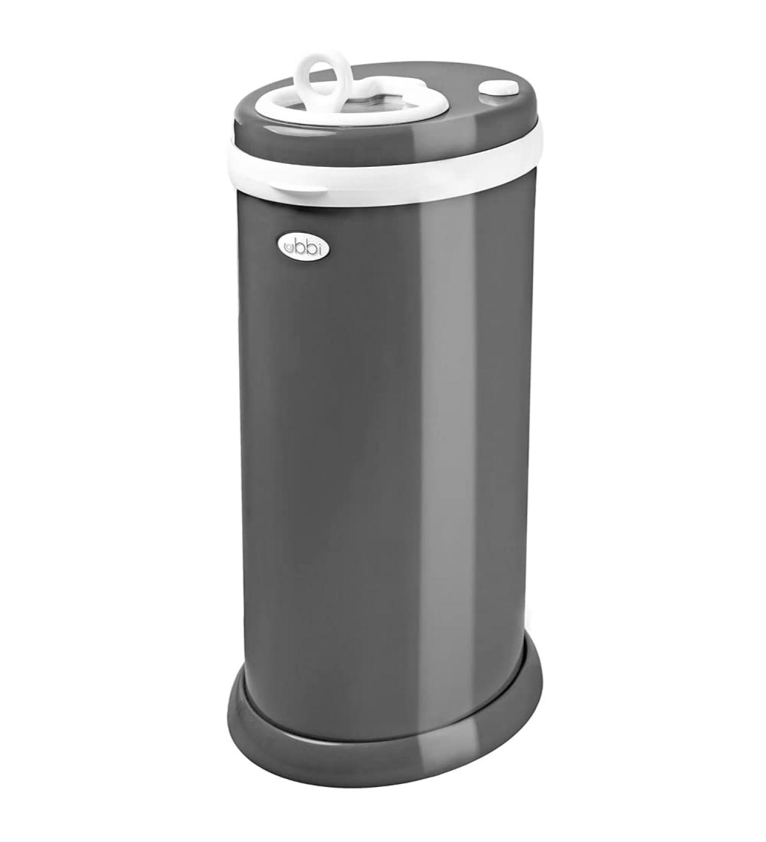Ubbi Steel Diaper Pail - Odor Locking No Special Bags Needed Award-Winning Registry Must-Have in Slate - Shop Now! - Buy Online on GoSupps.com