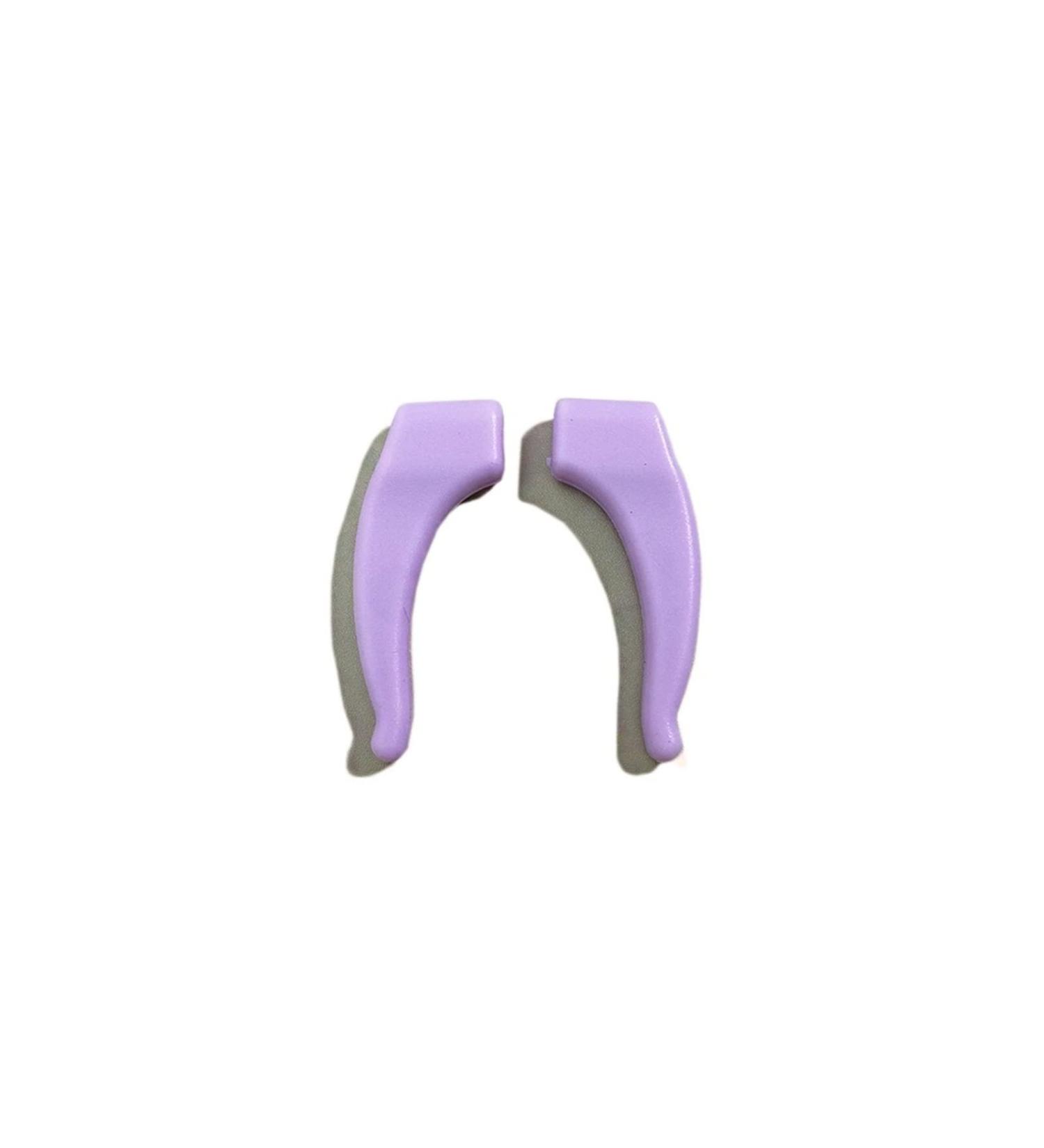 Willwa anti-slip holder made of silicone for glasses accessories ears sports glasses ironing tipper (color: 4 size: 1cm*3.6cm) 1cm*3.6cm 4